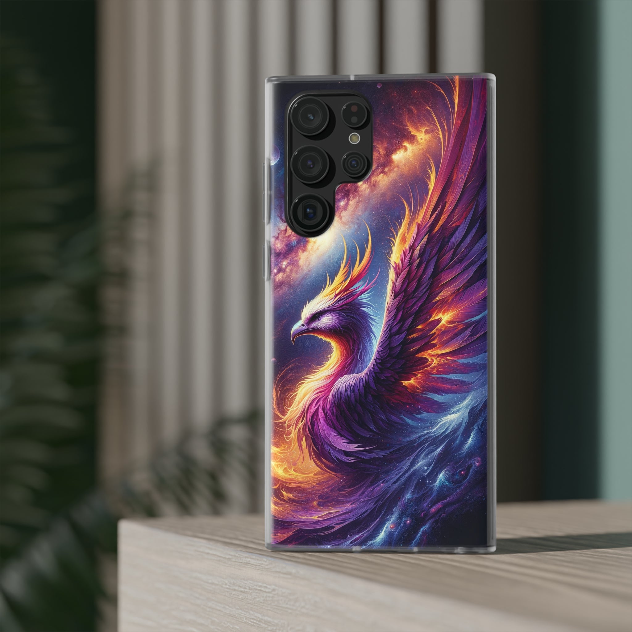 Purple Phoenix - Flexi Case (Samsung only)