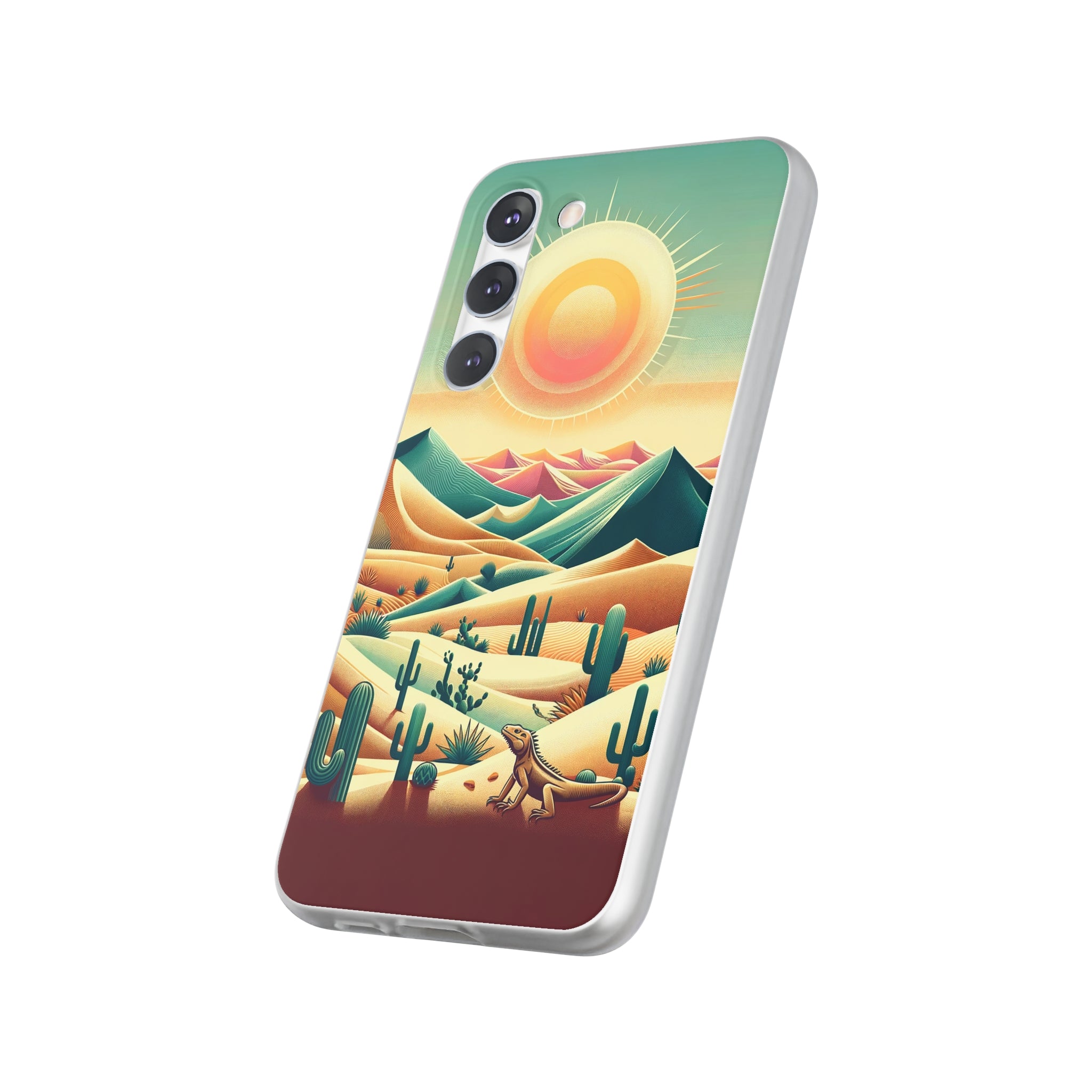 Iguana in the desert - Flexi Case (Samsung only)