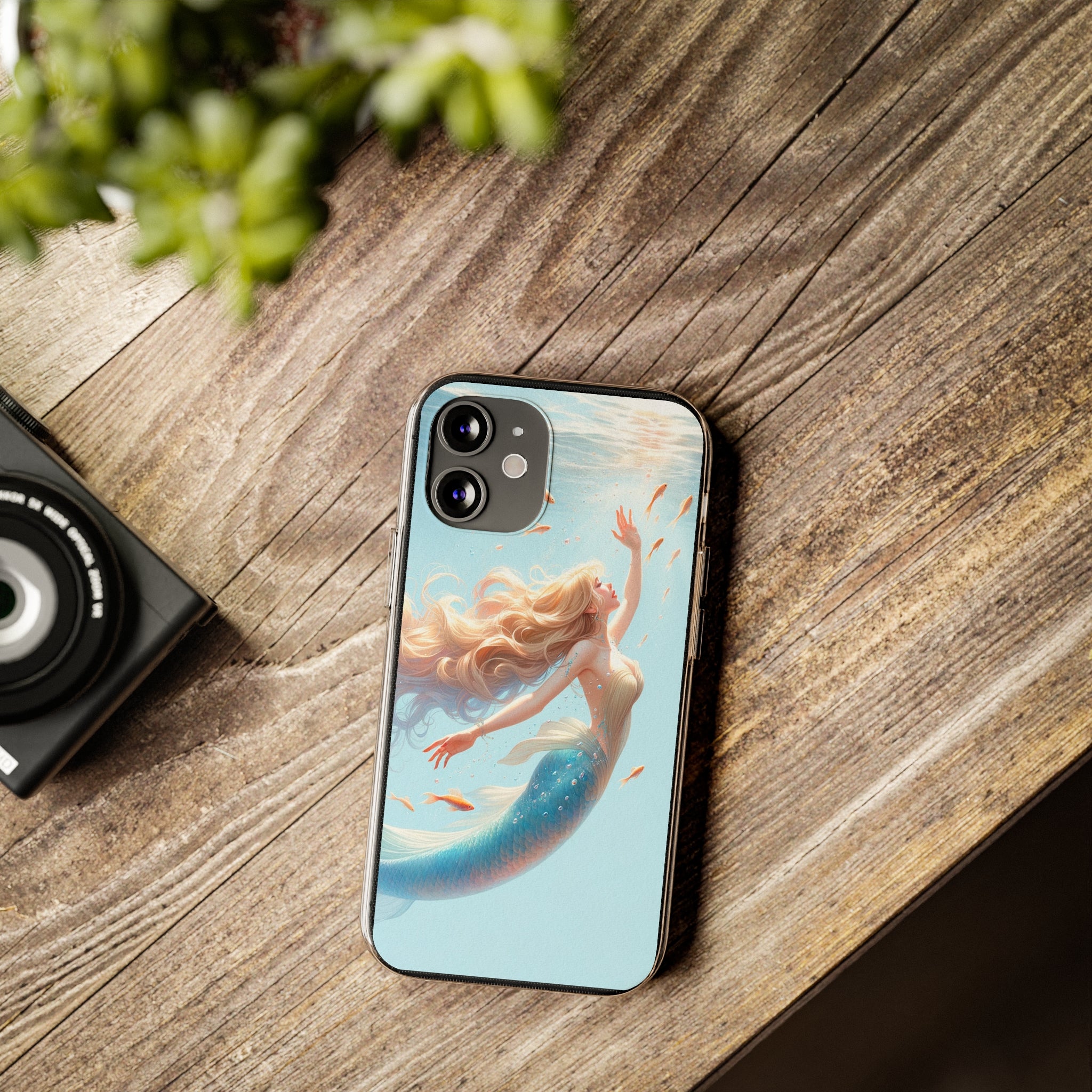 Blond Mermaid - Soft Phone Case