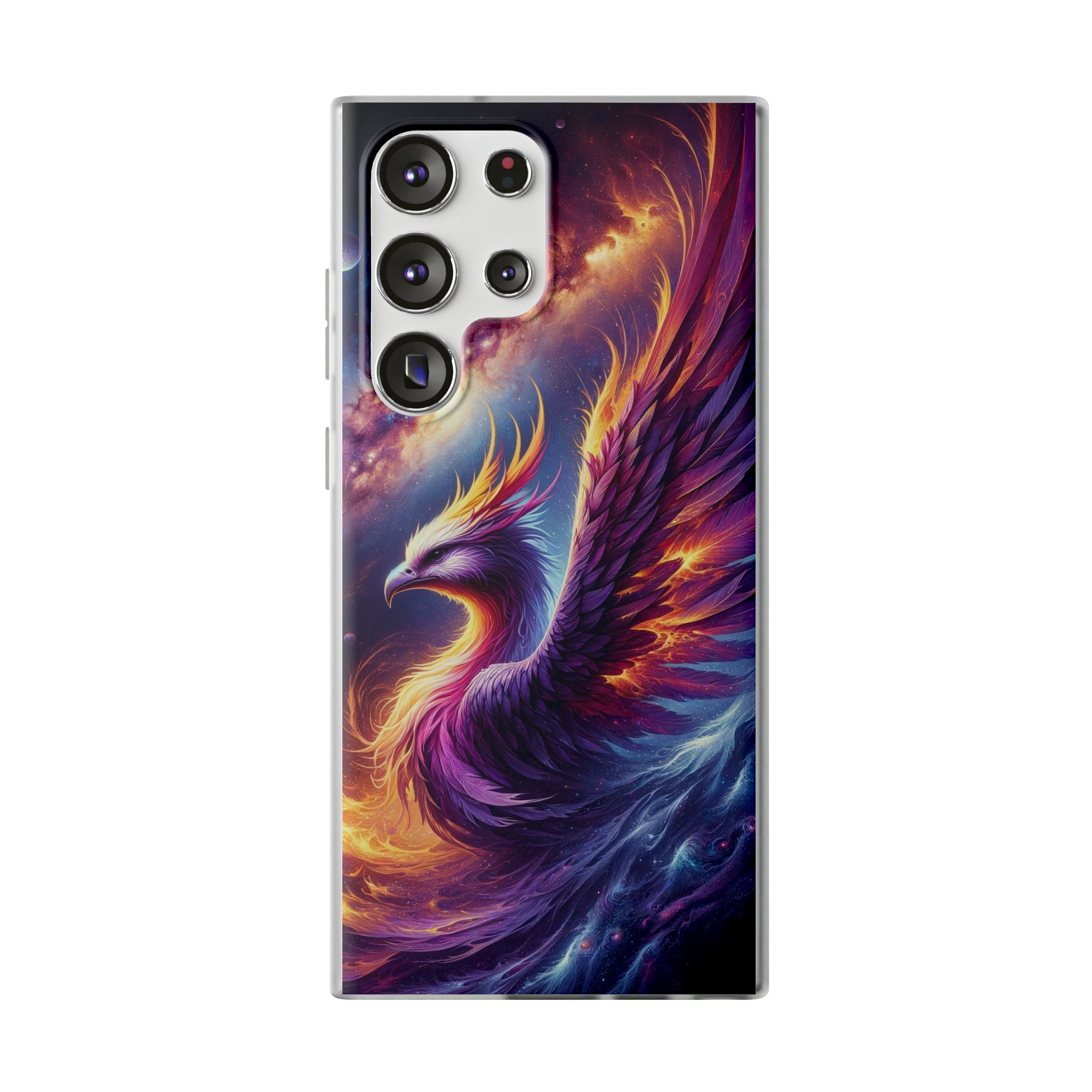 Purple Phoenix - Flexi Case (Samsung only)