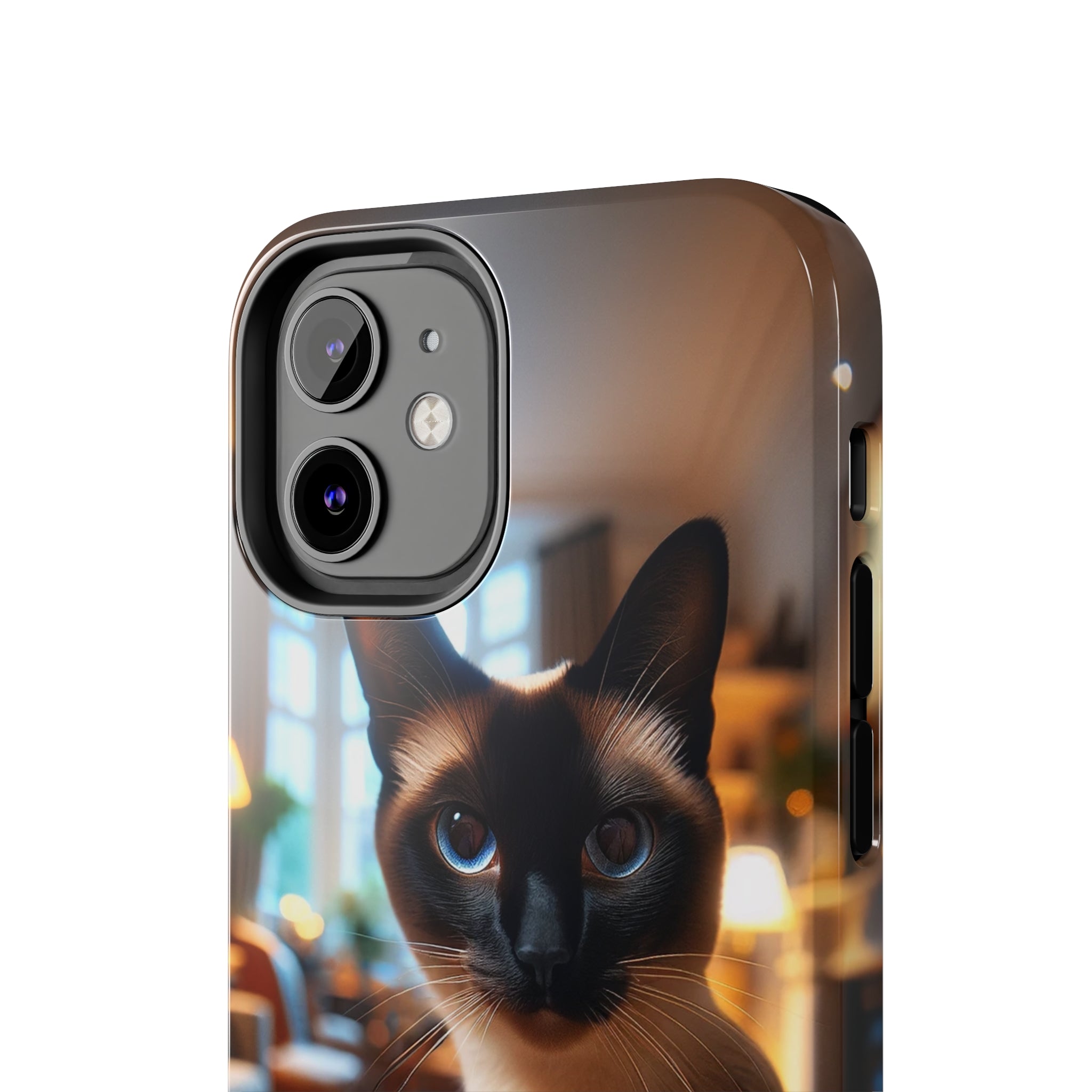 Curious cat - Tough Phone Case