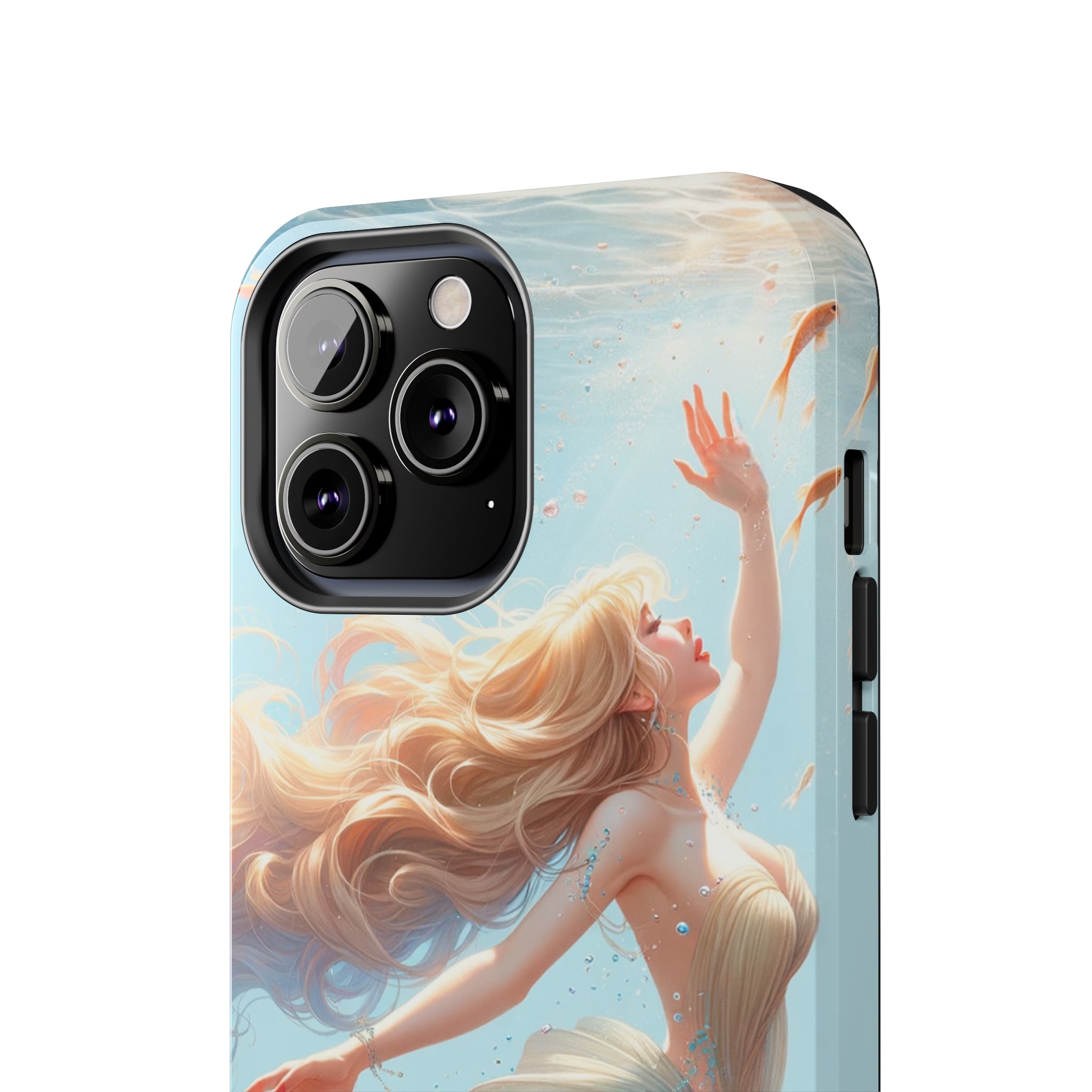 Blond mermaid - Tough Phone Case