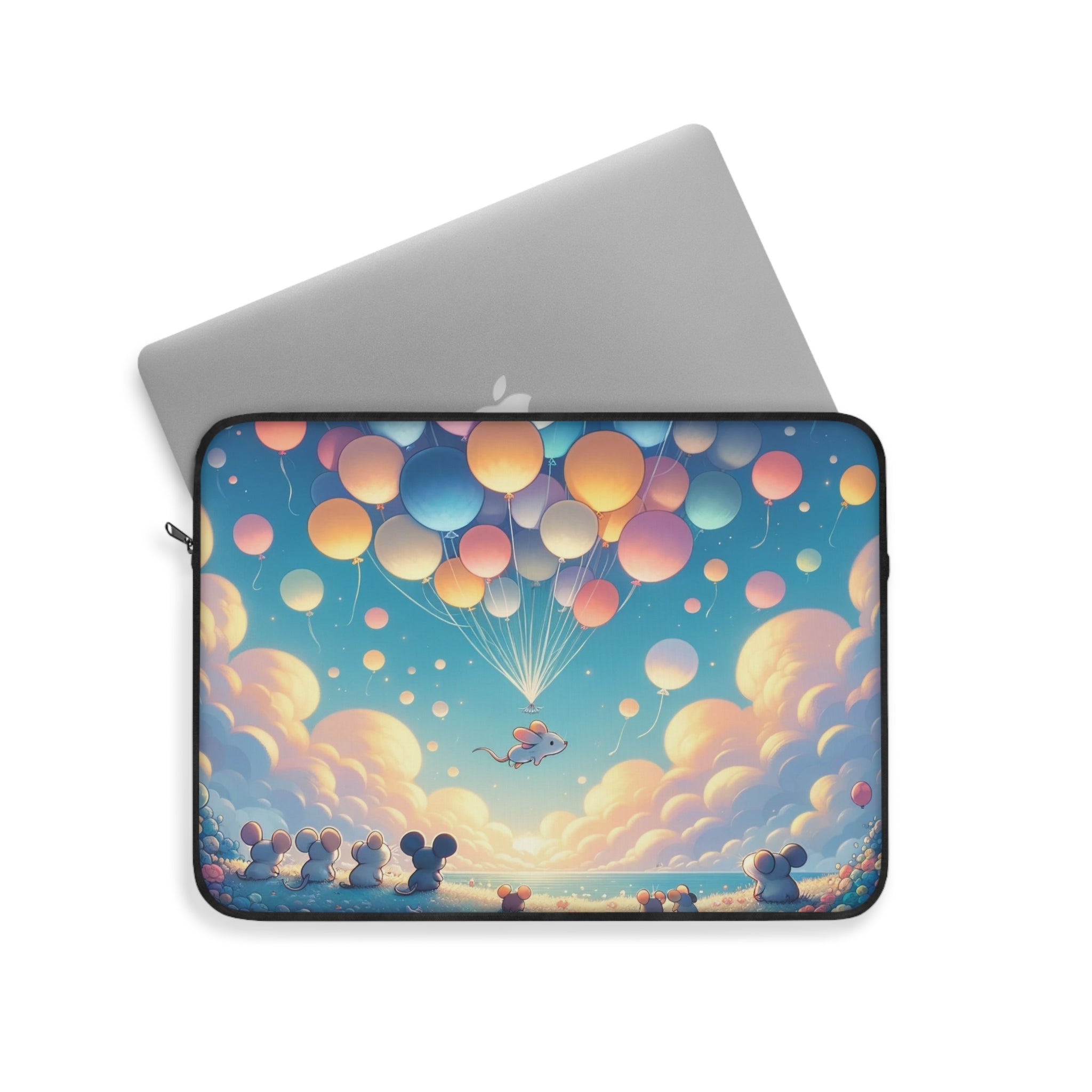 Mice and balloons - Laptop Sleeve