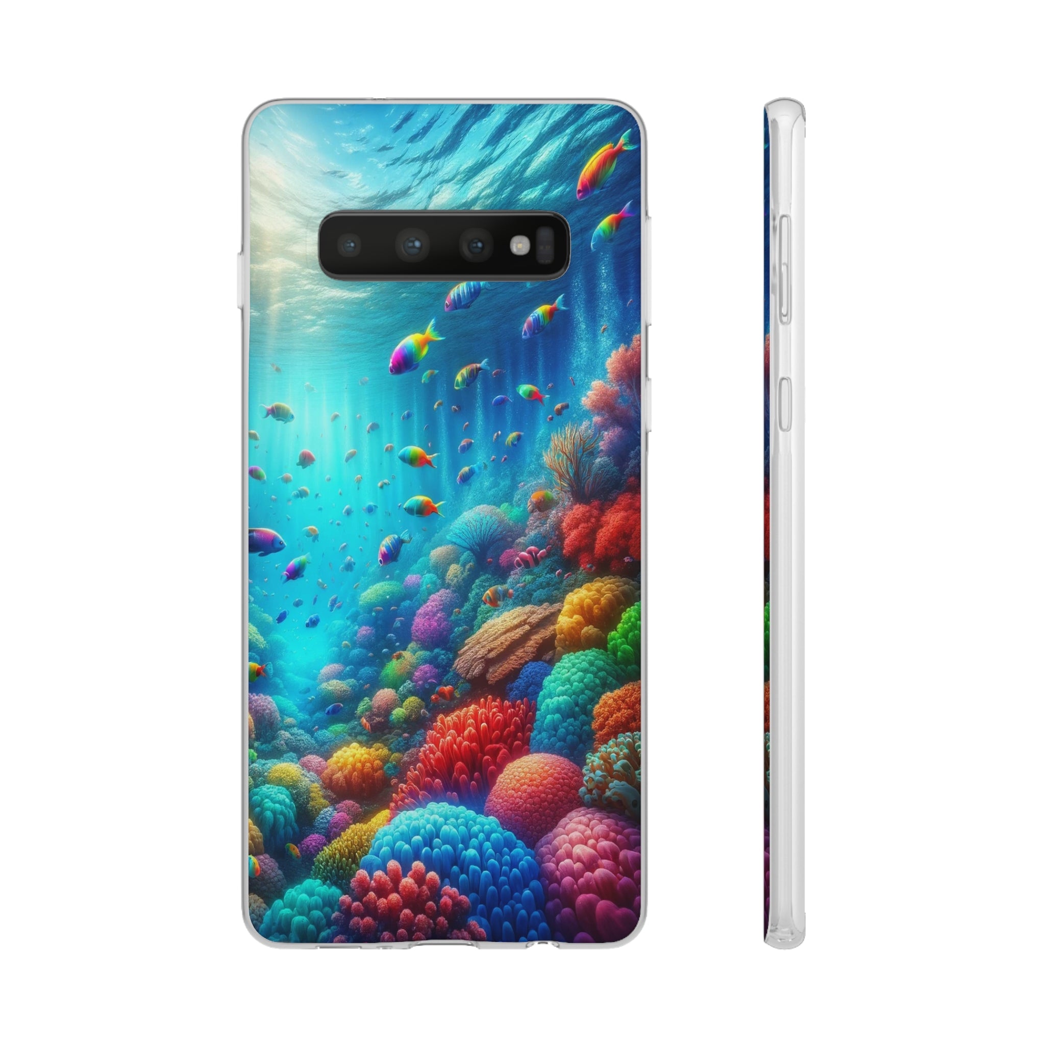 Colourful fish - Flexi Case (Samsung only)