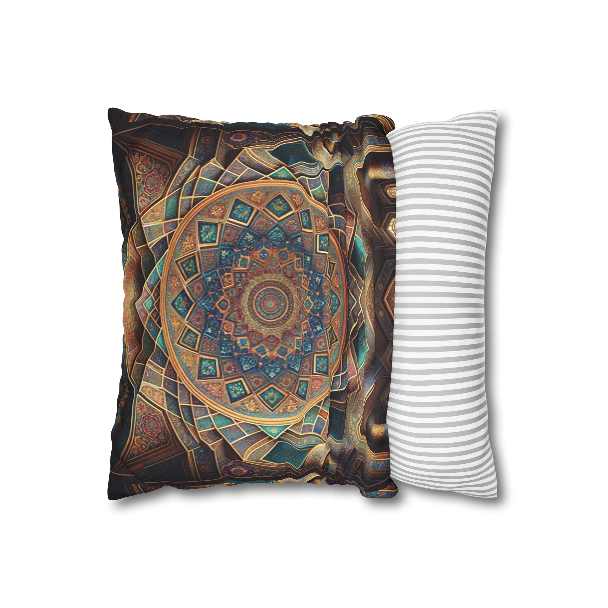 Persian Art (5) - Suede Square Pillowcase