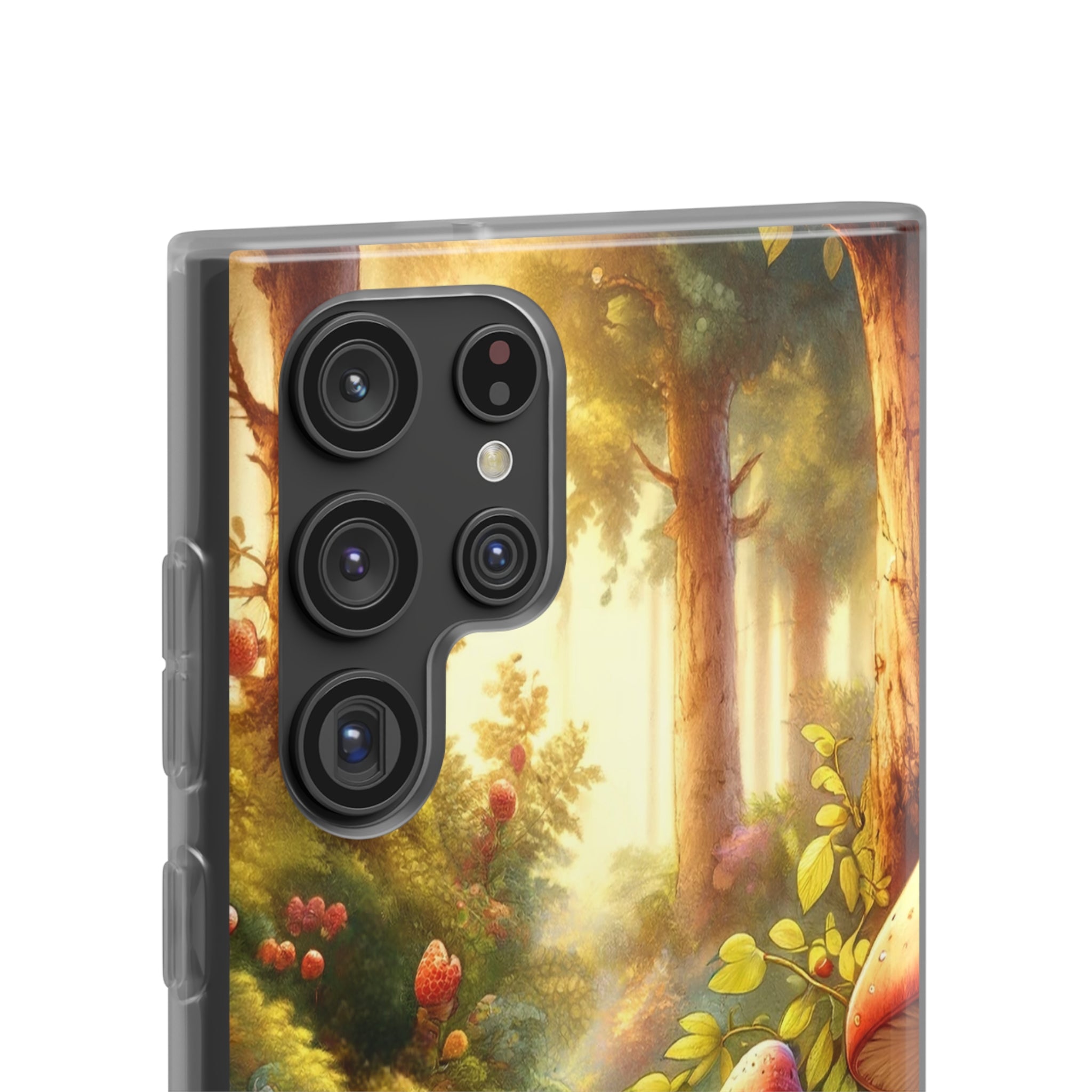 Gnome and mushrooms - Flexi Case (Samsung only)