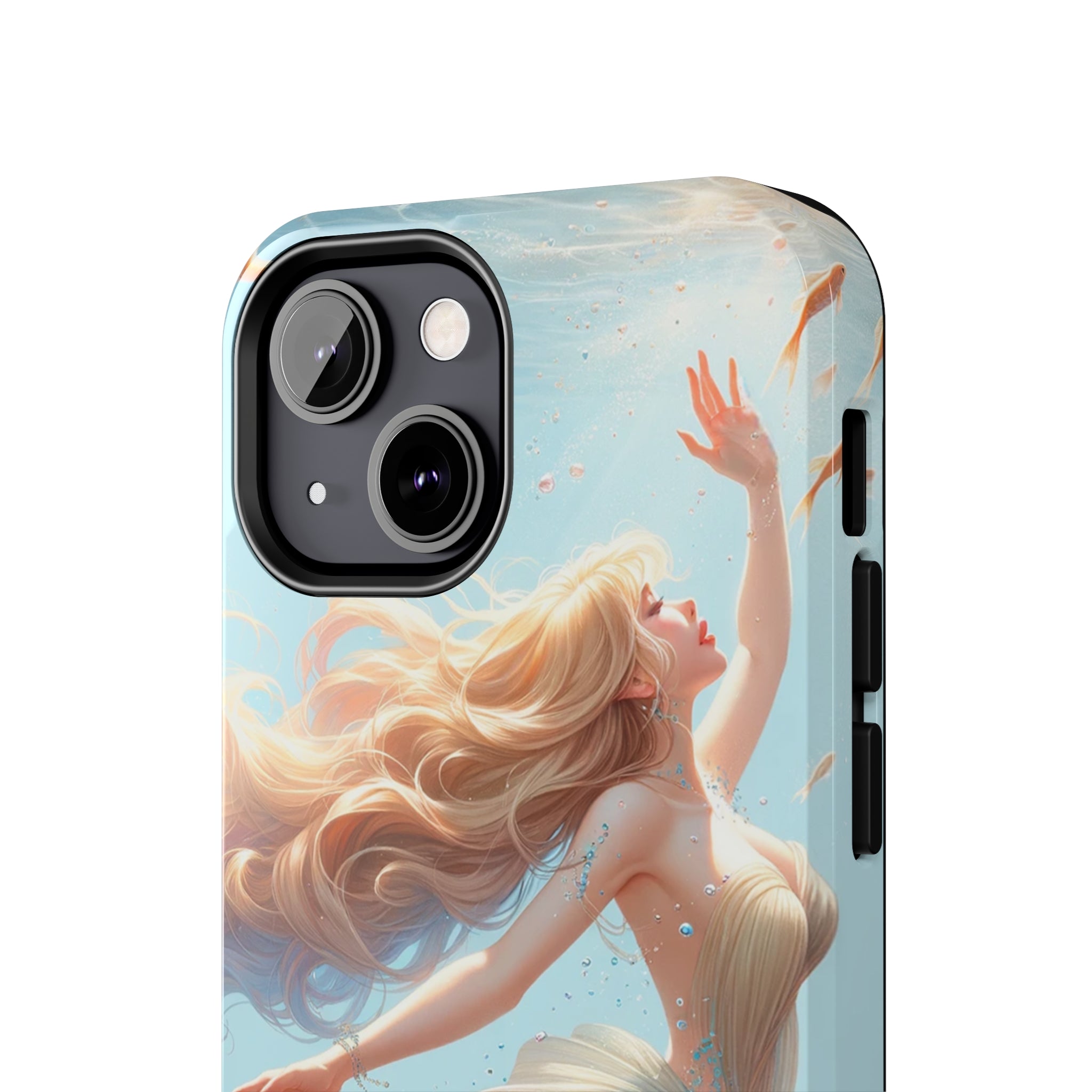 Blond mermaid - Tough Phone Case