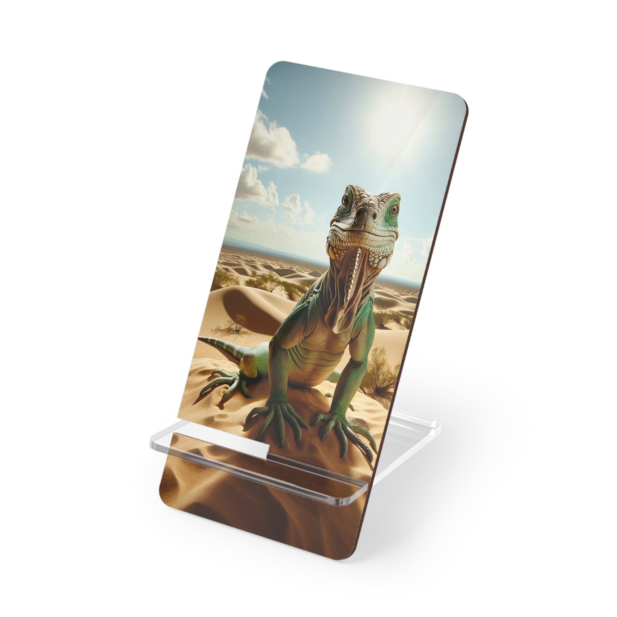 Curious Iguana - Smartphone Stand