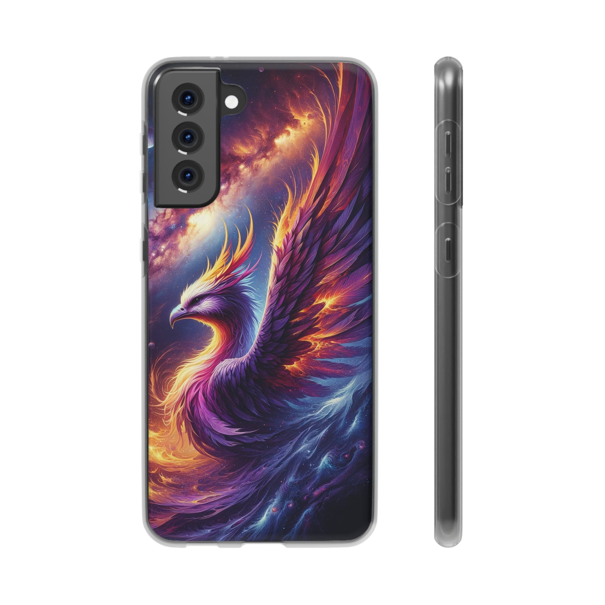 Purple Phoenix - Flexi Case (Samsung only)