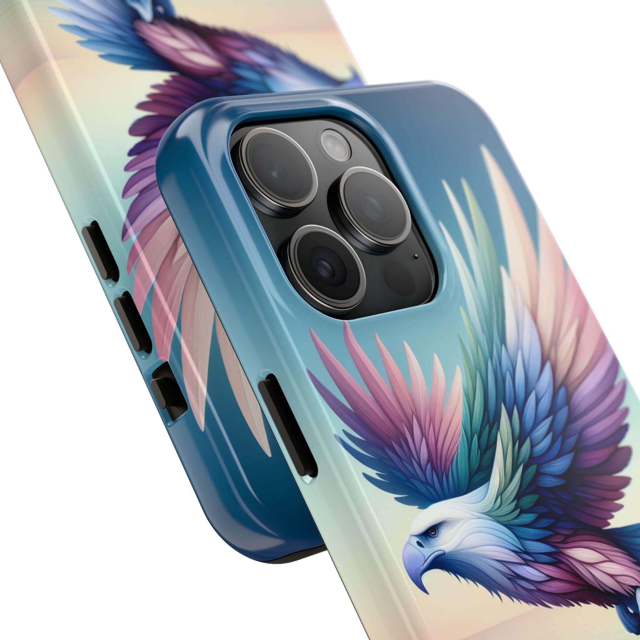 Eagle with colourful feathers - Tough Phone Case