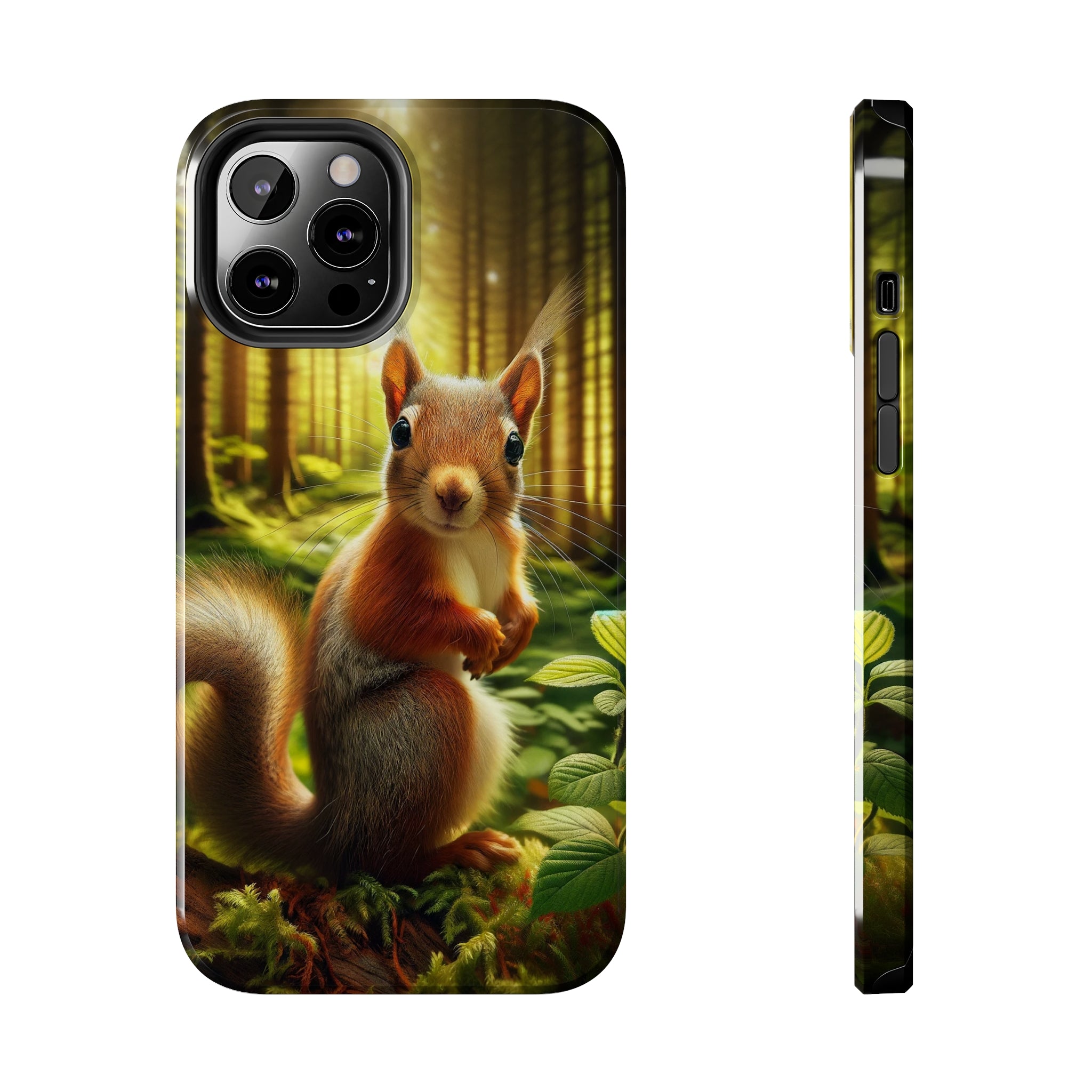 Curious squirrel - Tough Phone Case