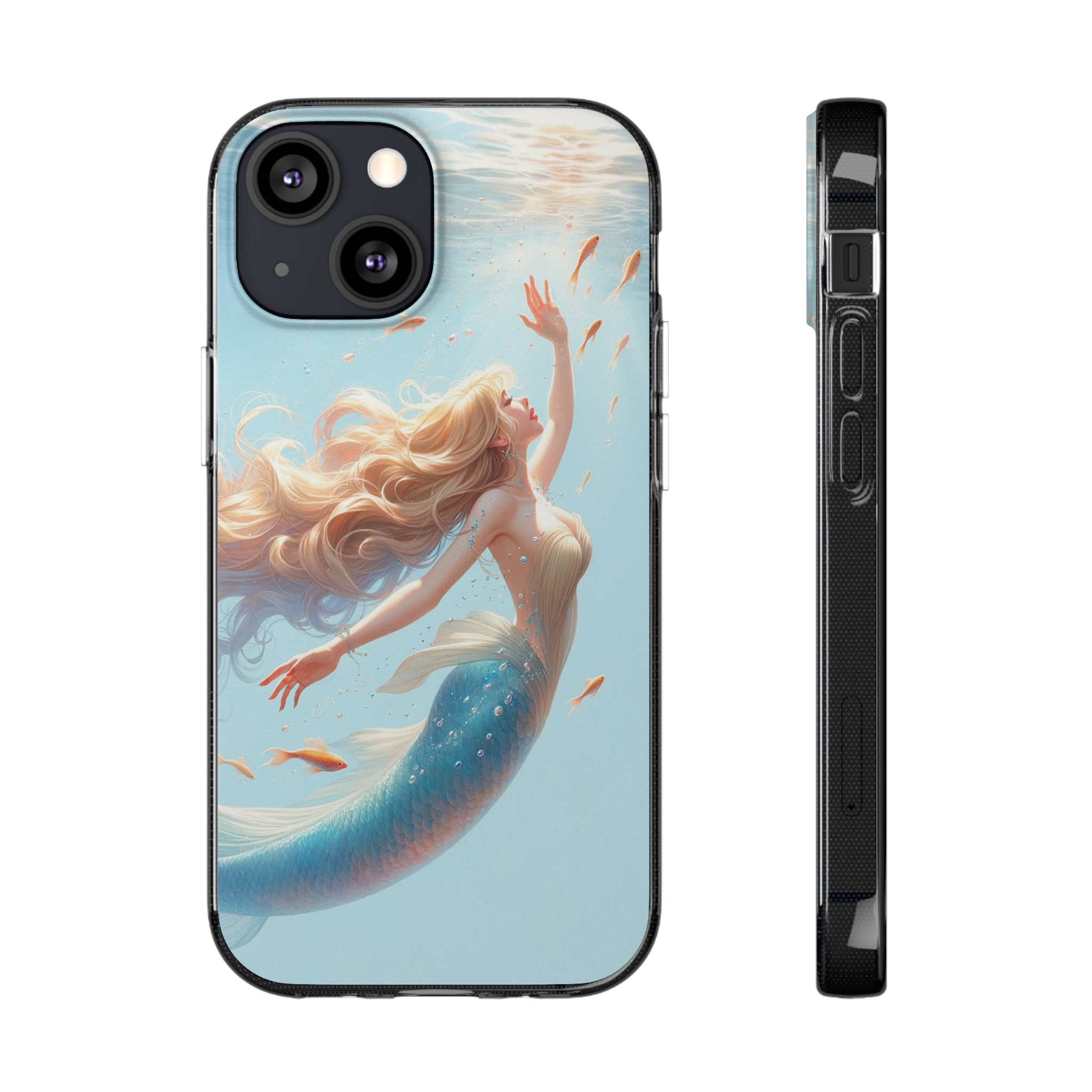 Blond Mermaid - Soft Phone Case