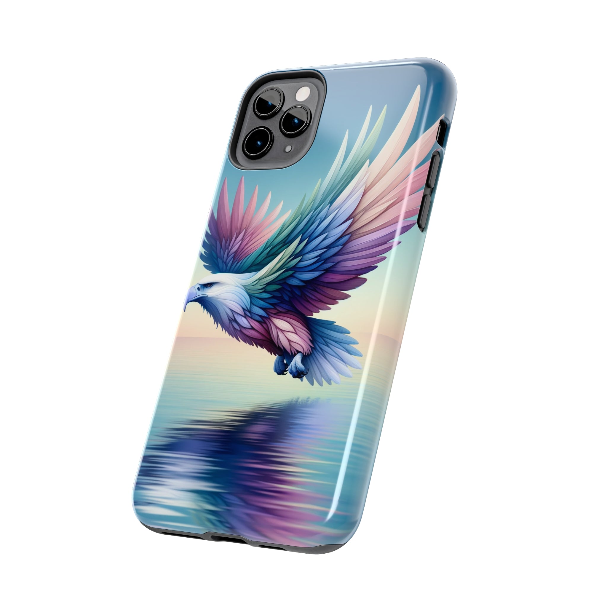 Eagle with colourful feathers - Tough Phone Case