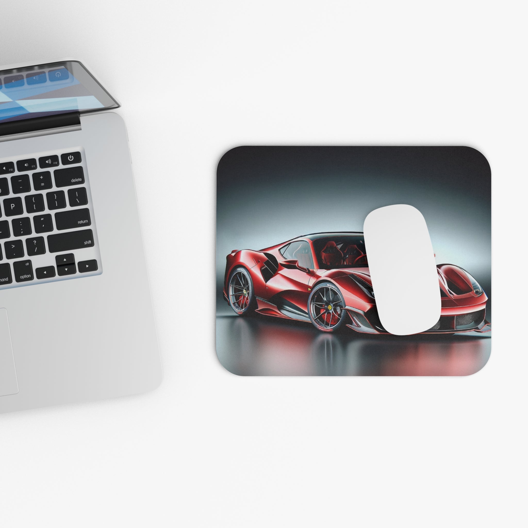 Red car - Mouse Pad (Rectangle)