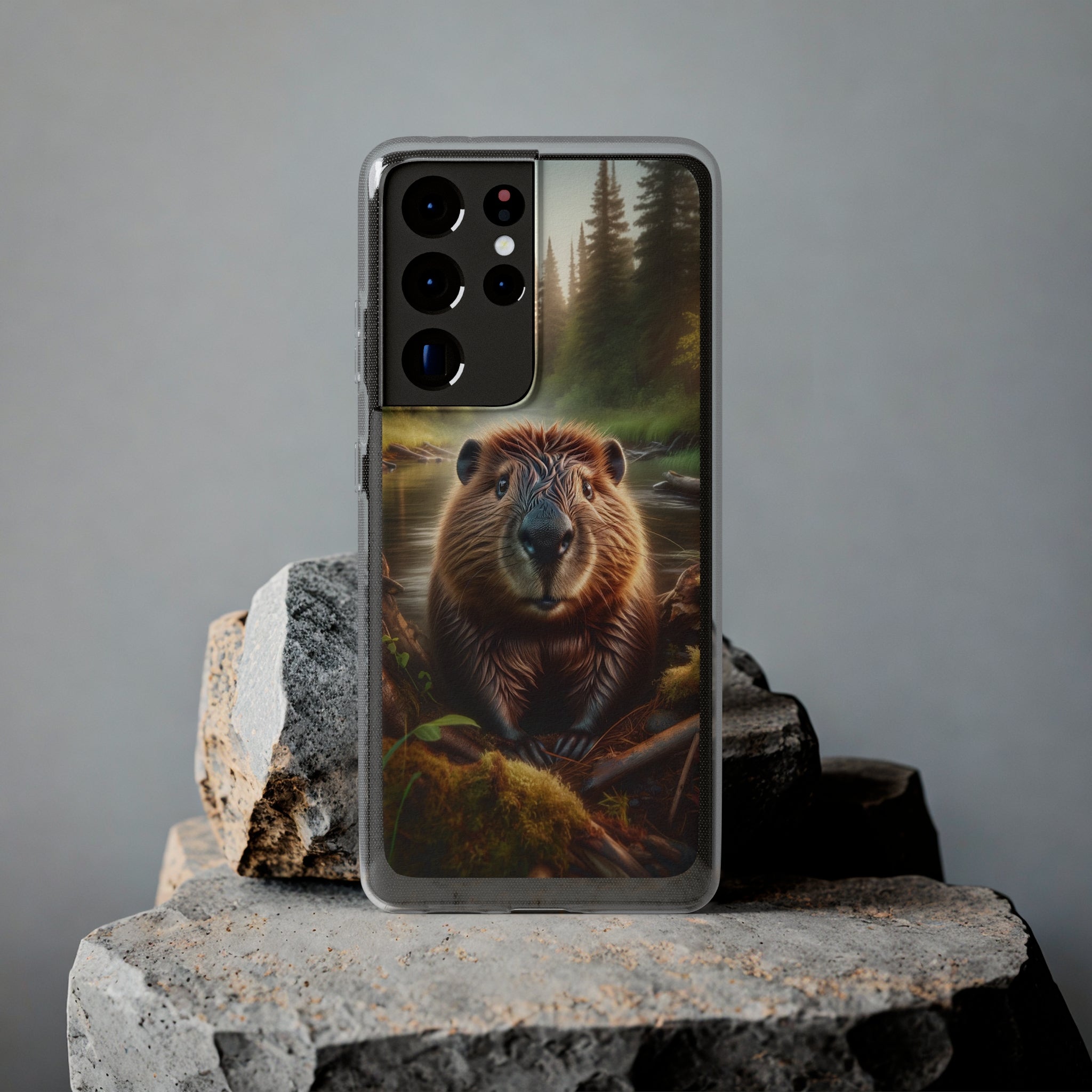 Sad Beaver - Soft Phone Case