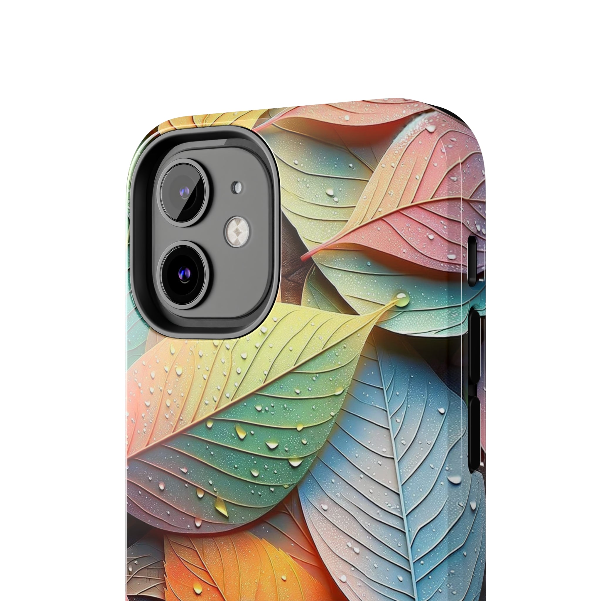 Pastel coloured leaves - Tough Phone Case