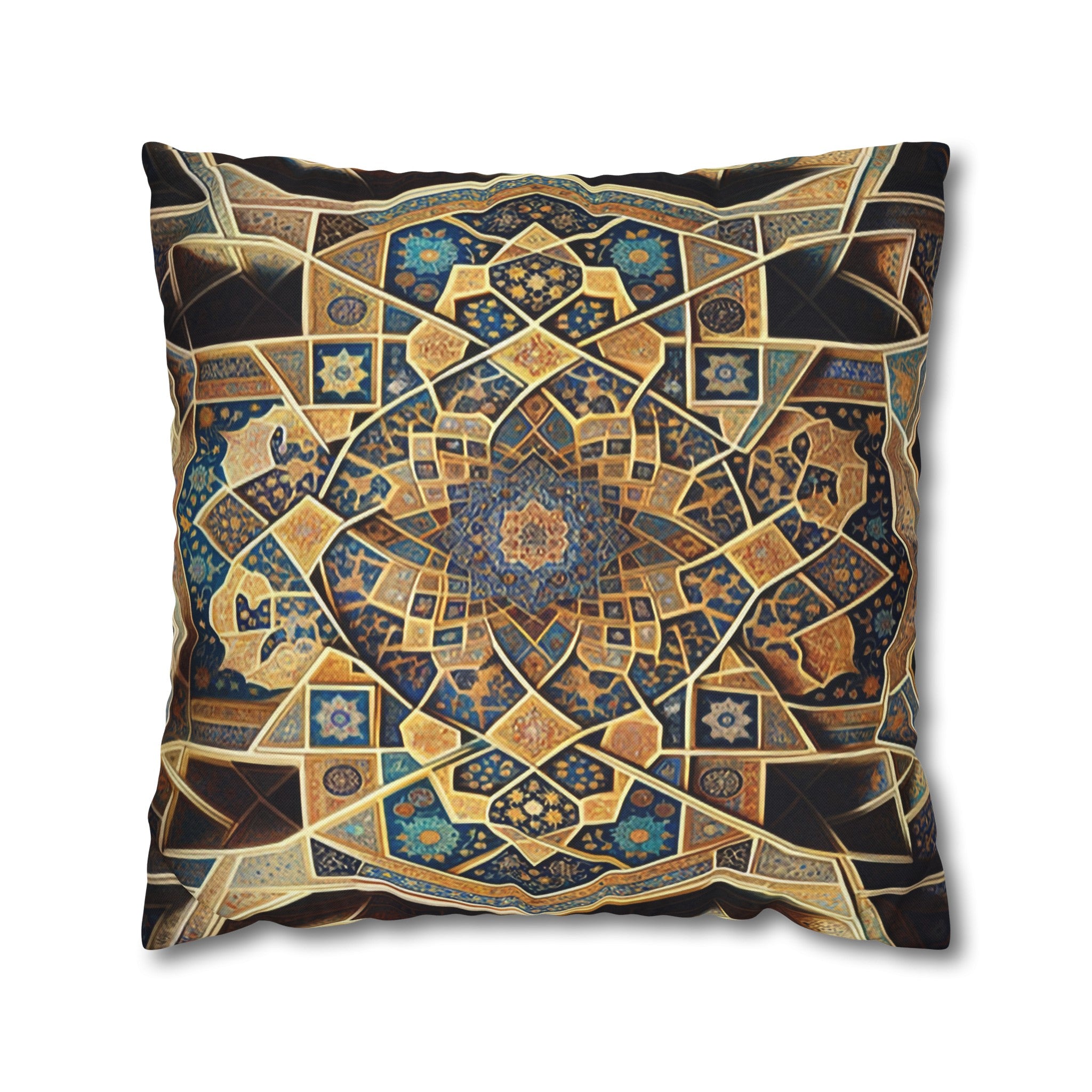 Persian Art (3) - Polyester Square Pillowcase