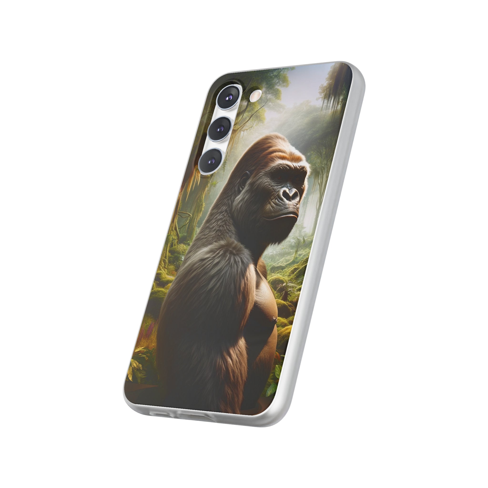 Curious Gorilla - Flexi Case (for Samsung only)