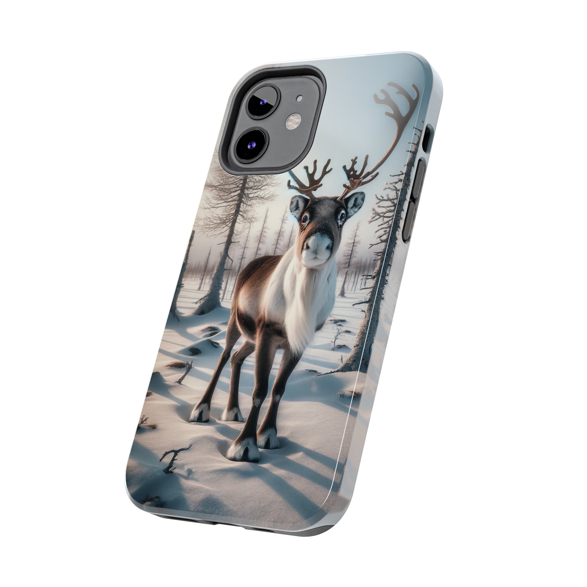 Curious reindeer - Tough Phone Case