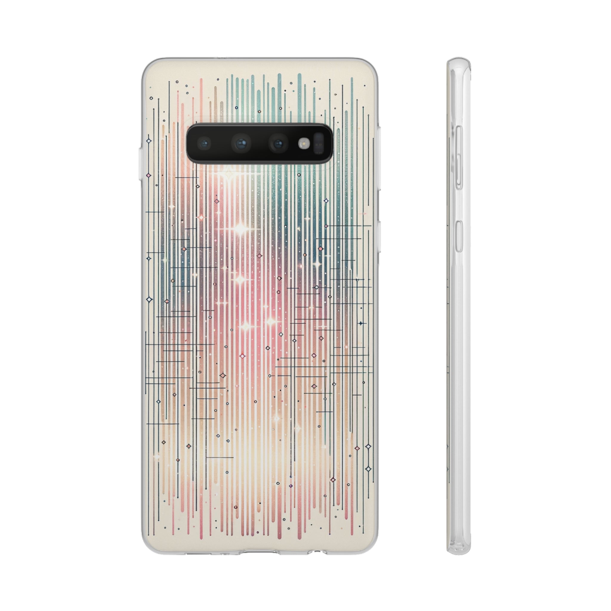 Pastel Lines- Flexi Case (Samsung only)