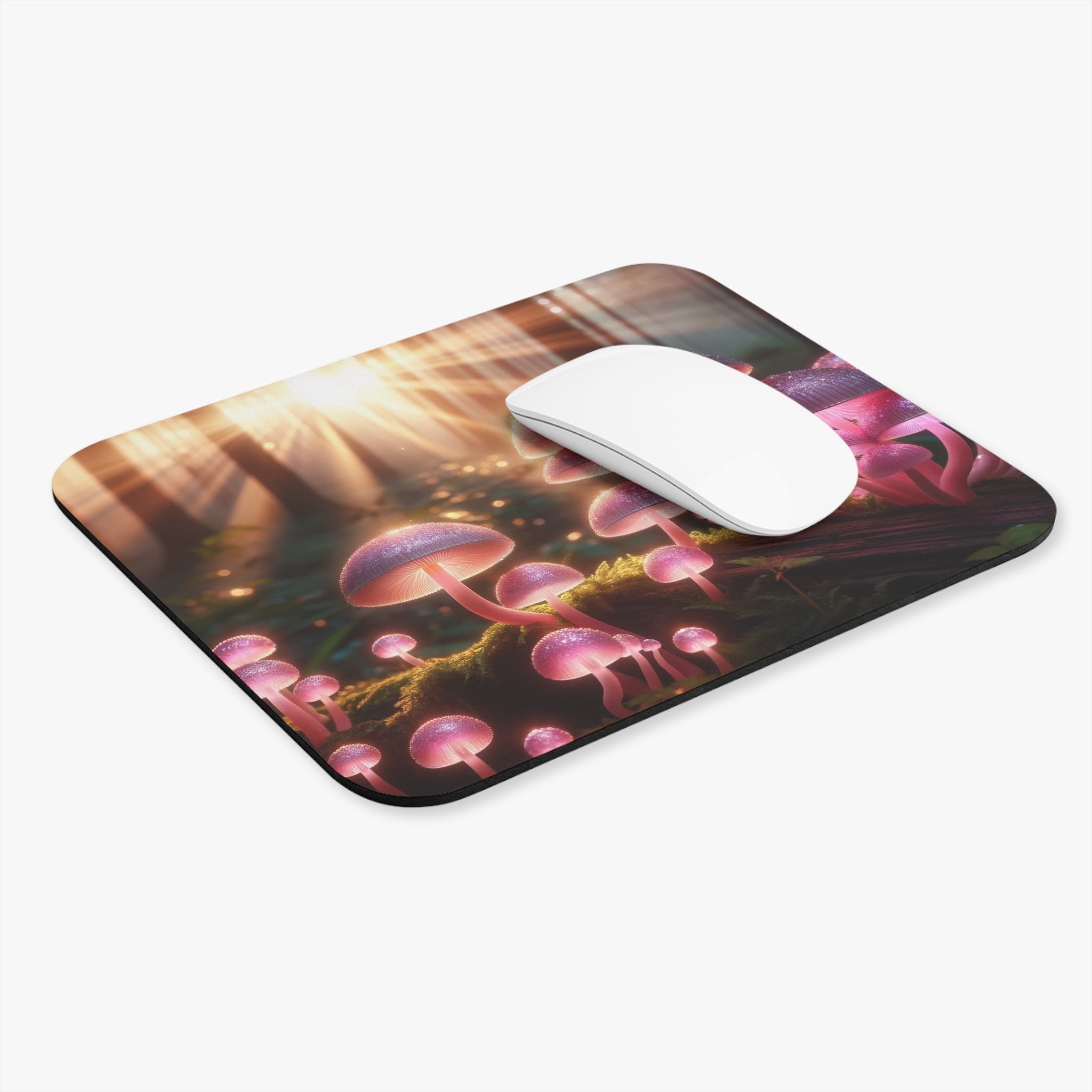 Pink mushrooms - Mouse Pad (Rectangle)