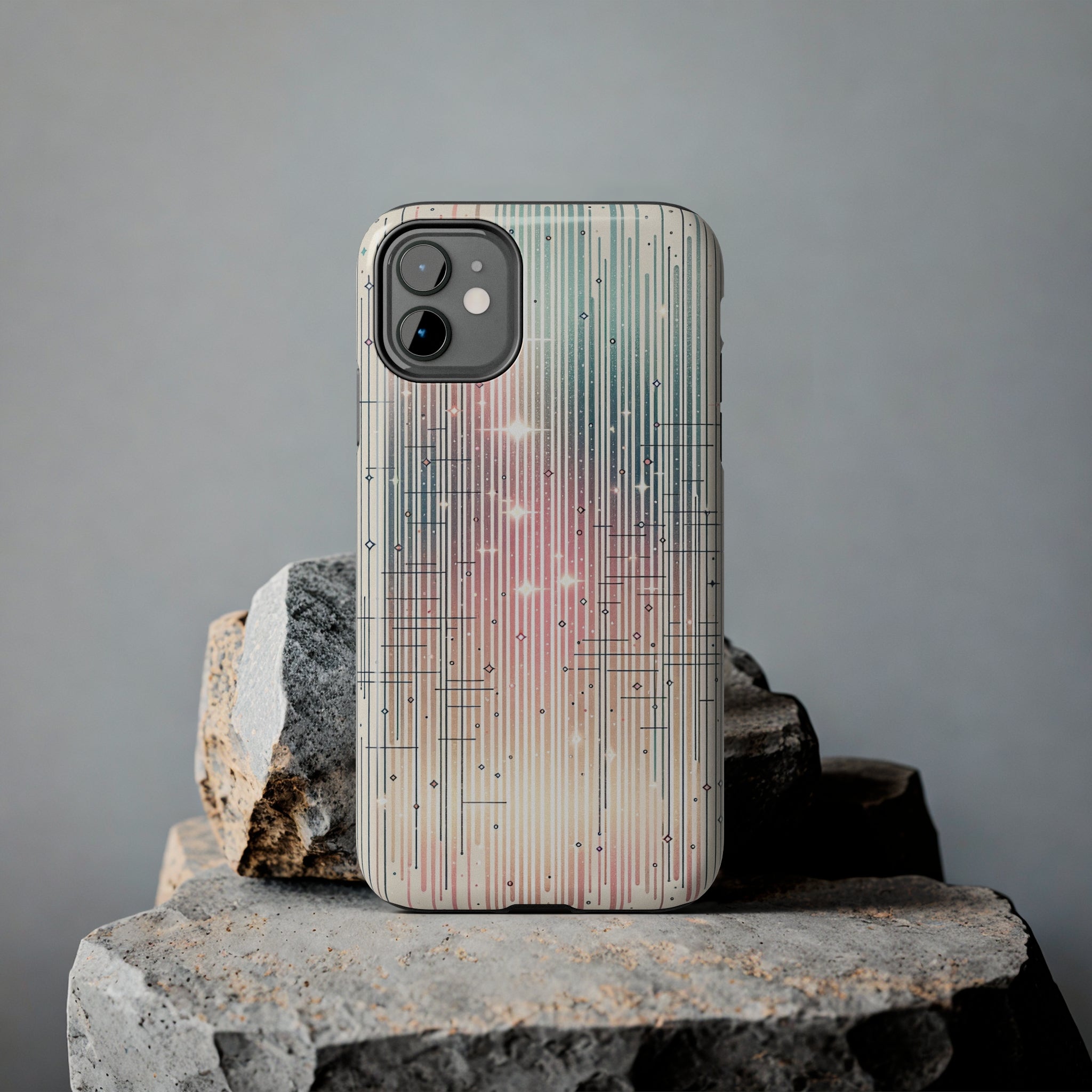 Pastel lines pattern - Tough Phone Case