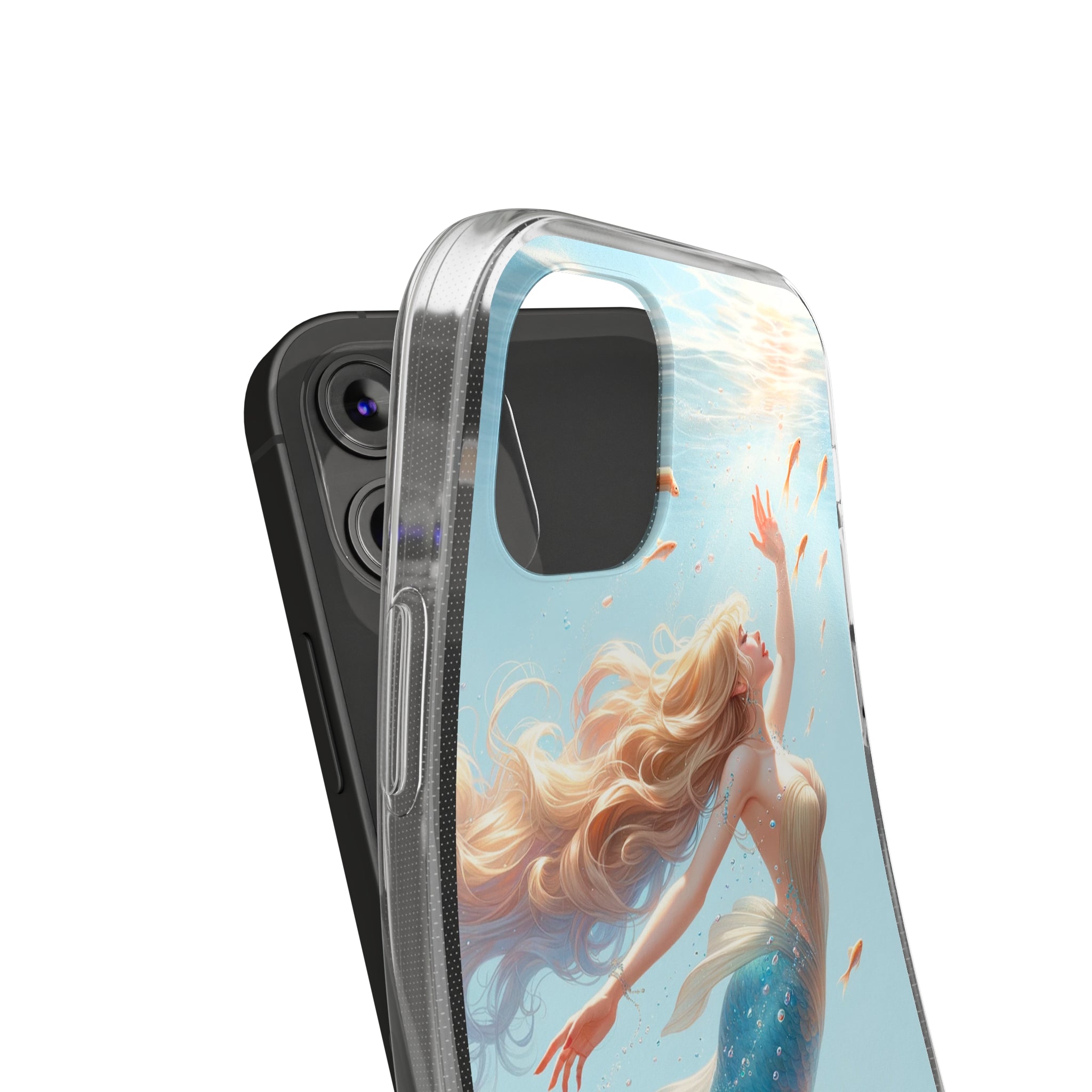 Blond Mermaid - Soft Phone Case