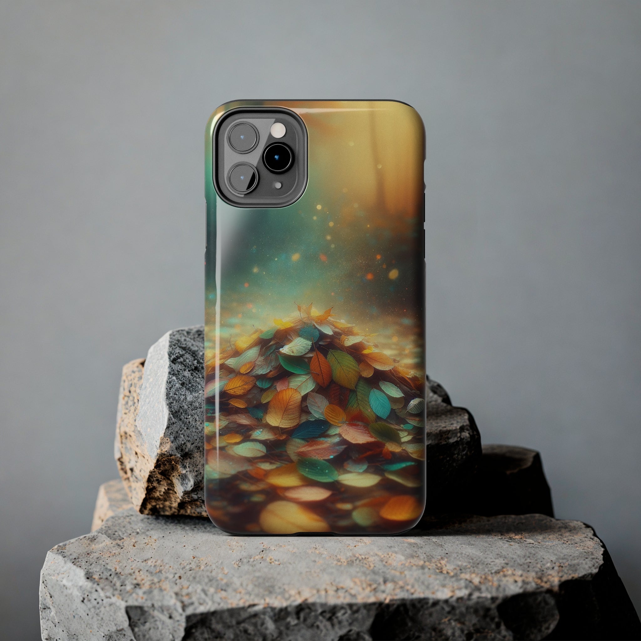 Pile of leaves - Tough Phone Case