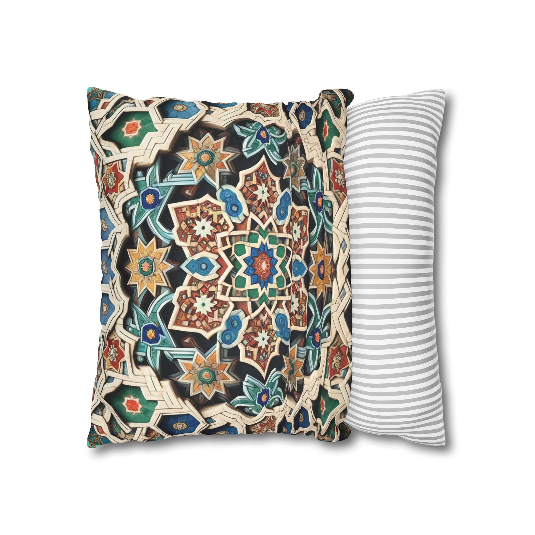 Persian Art (1) - Suede Square Pillowcase