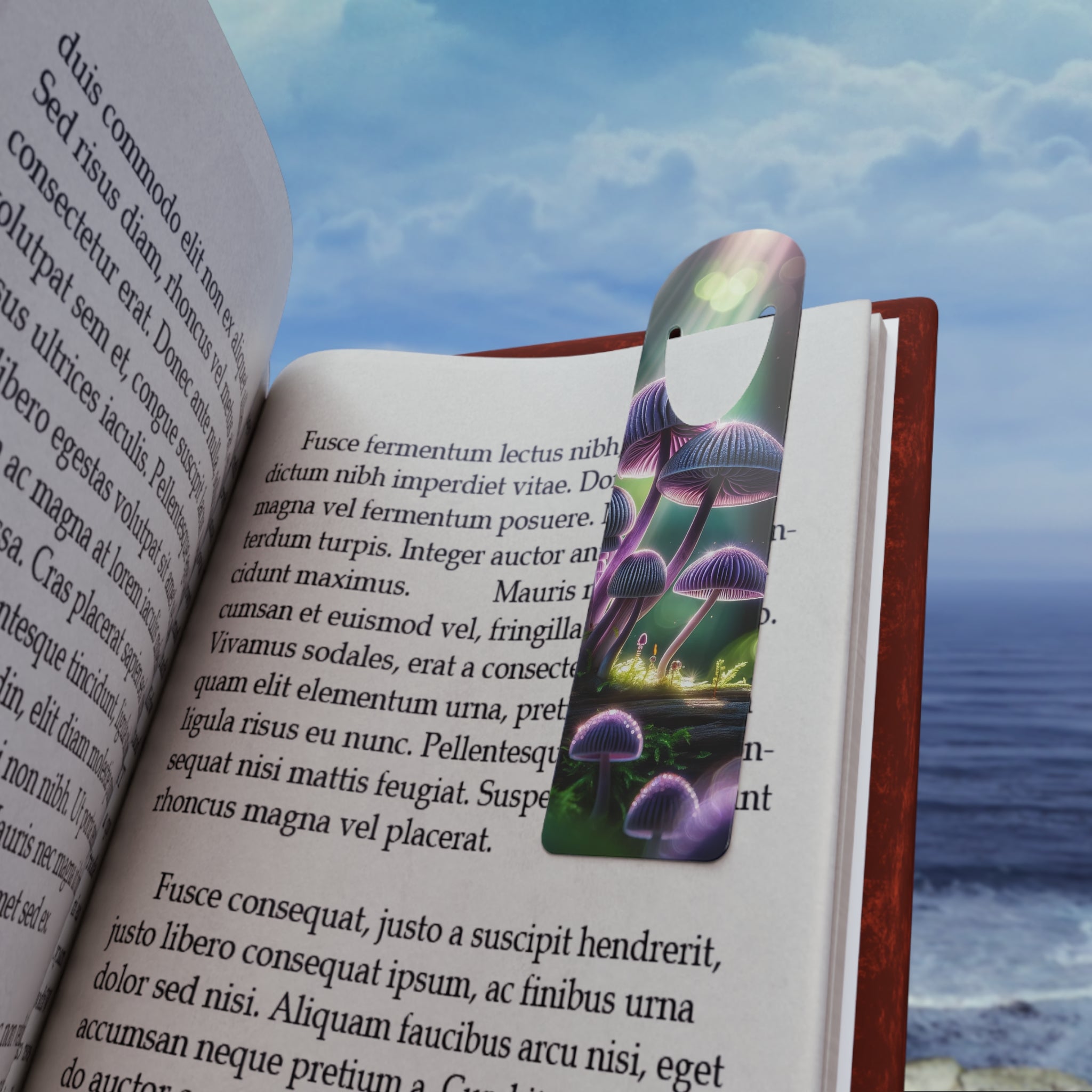 Violet Mushrooms - Bookmark