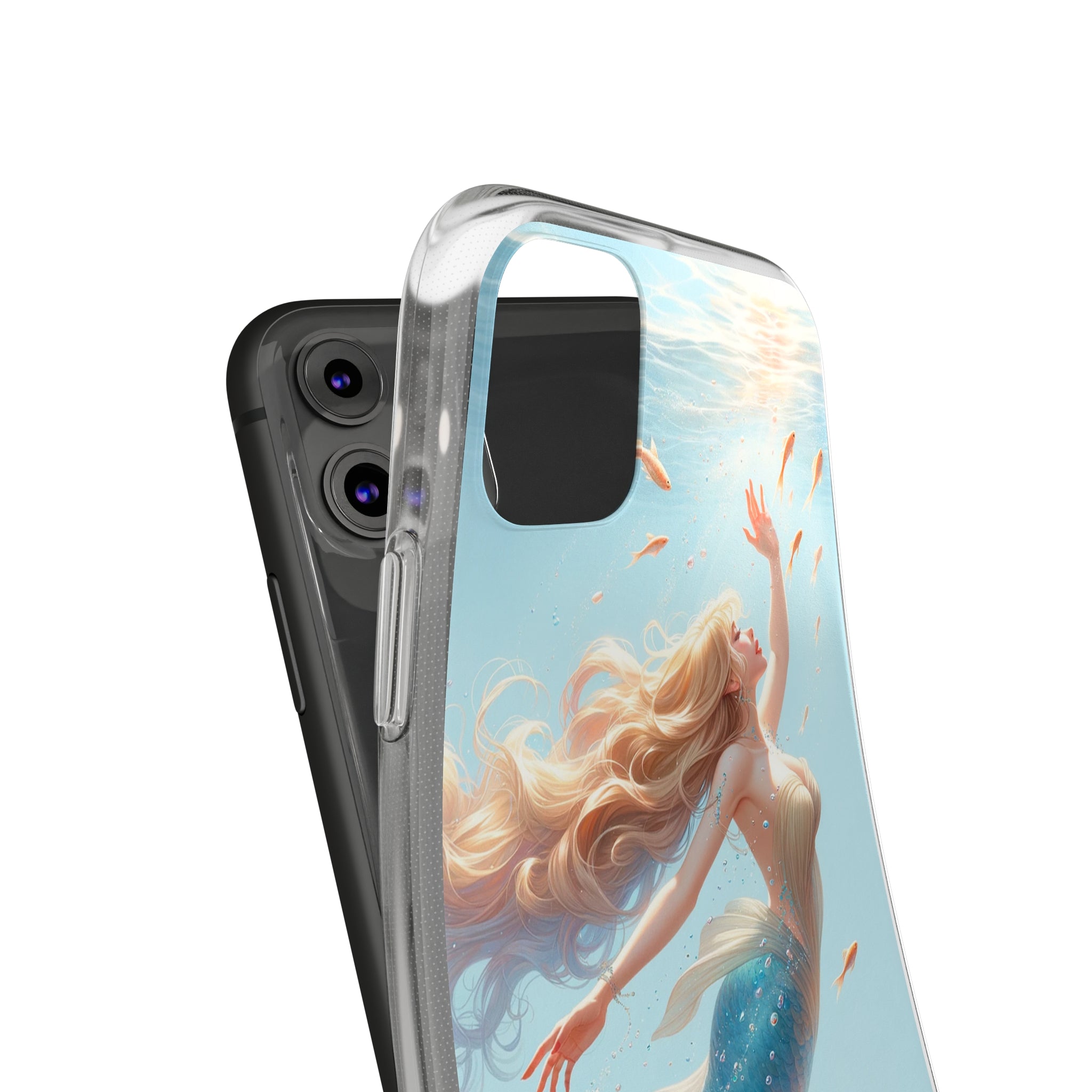 Blond Mermaid - Soft Phone Case