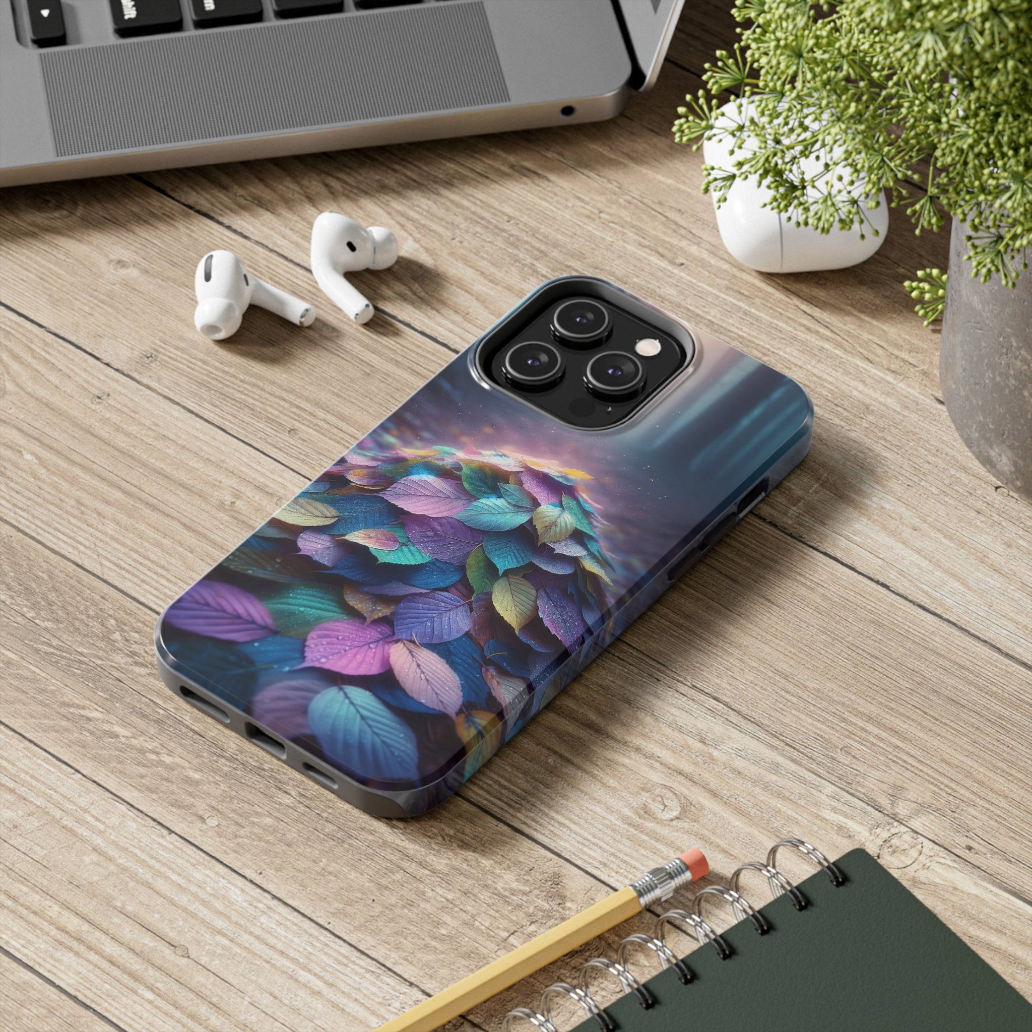 Pile of pastel leaves - Tough Phone Case