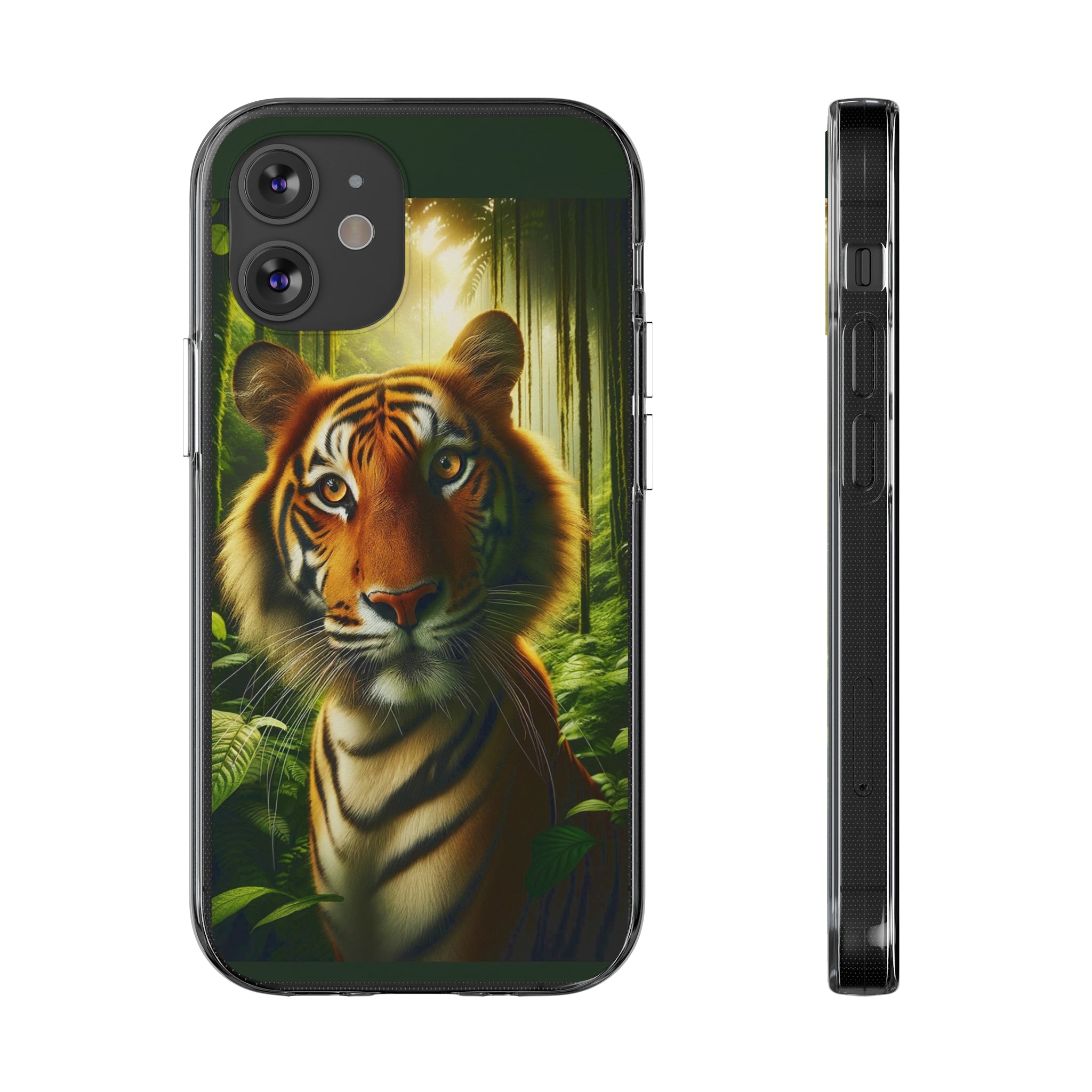 Curious Tiger - Soft Phone Cases