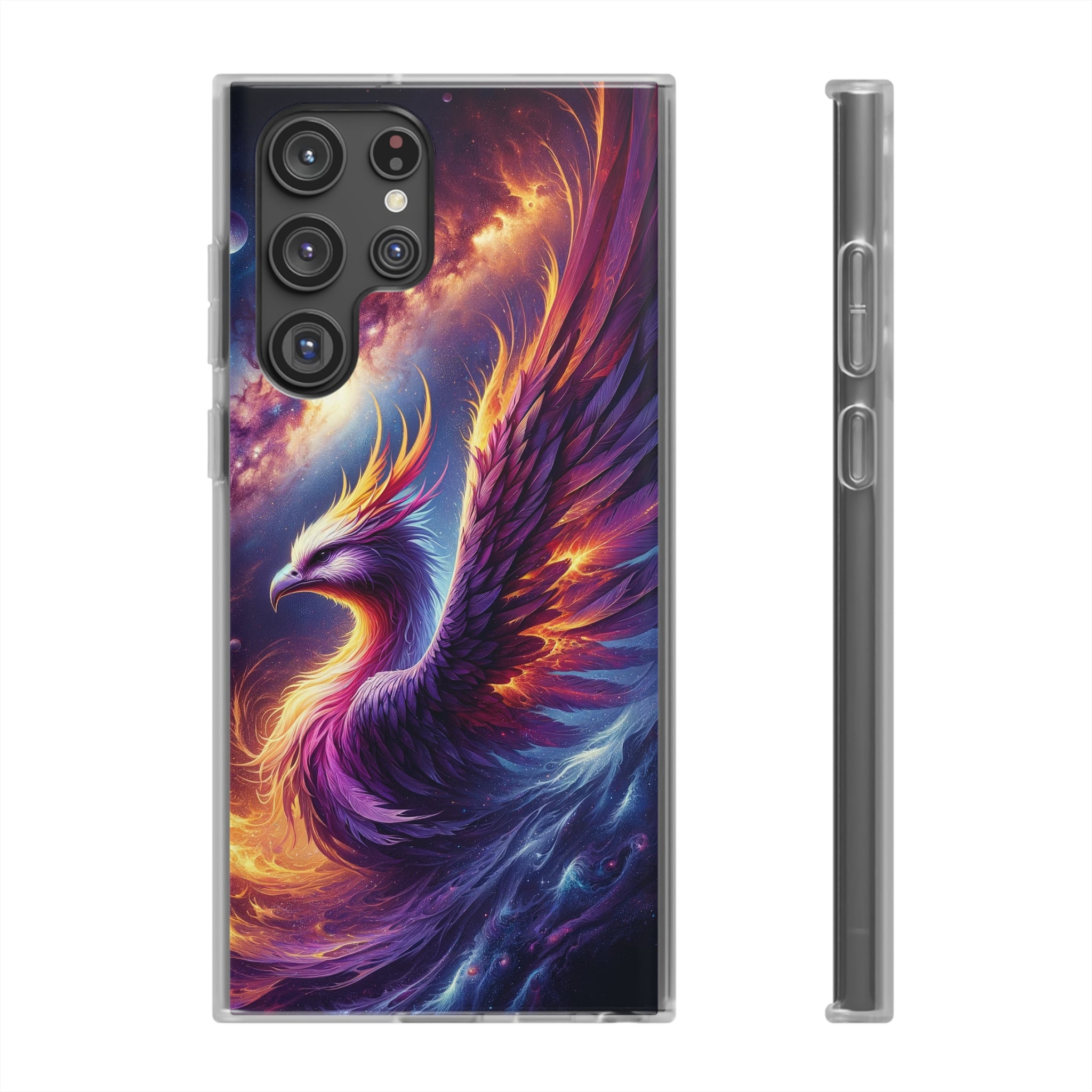 Purple Phoenix - Flexi Case (Samsung only)