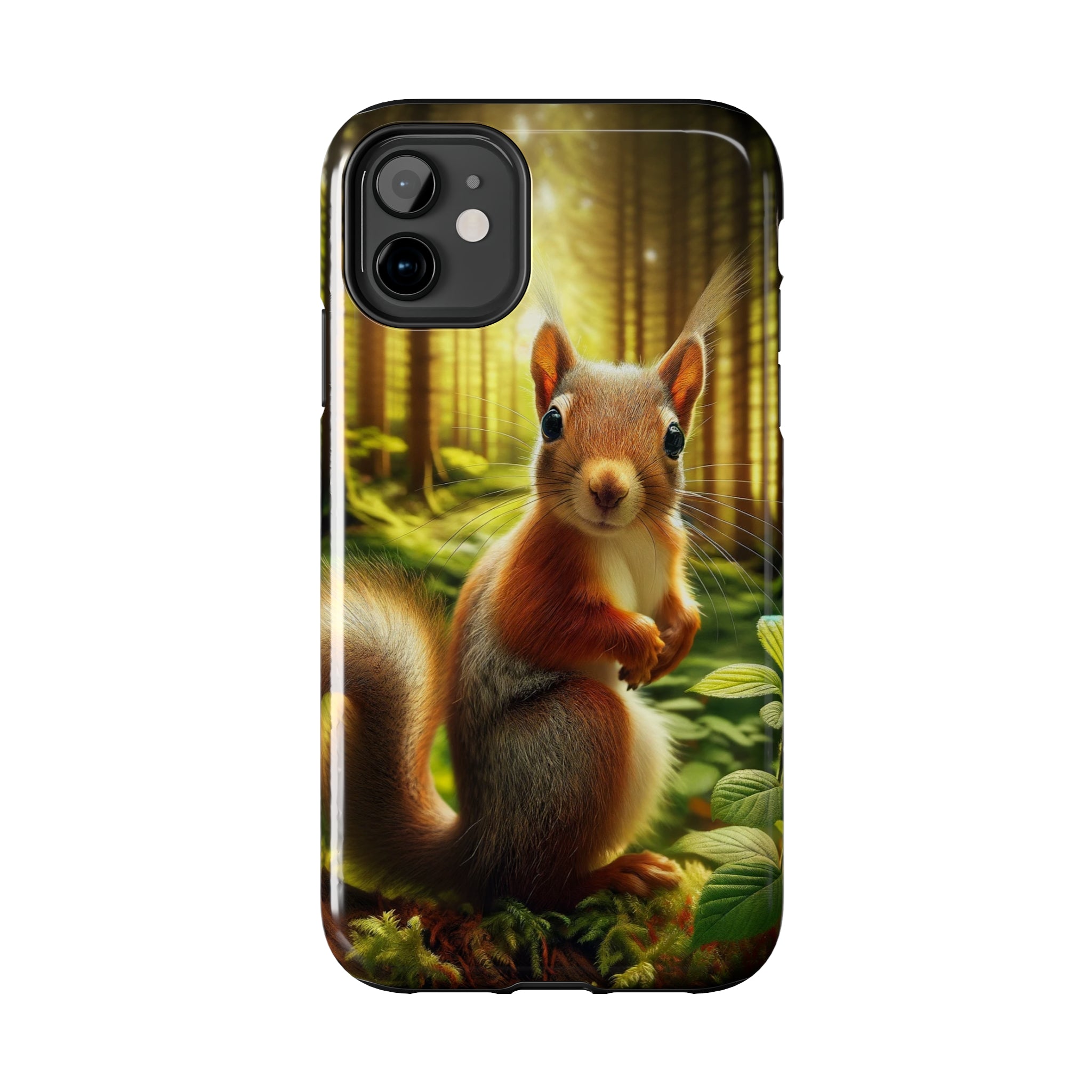 Curious squirrel - Tough Phone Case