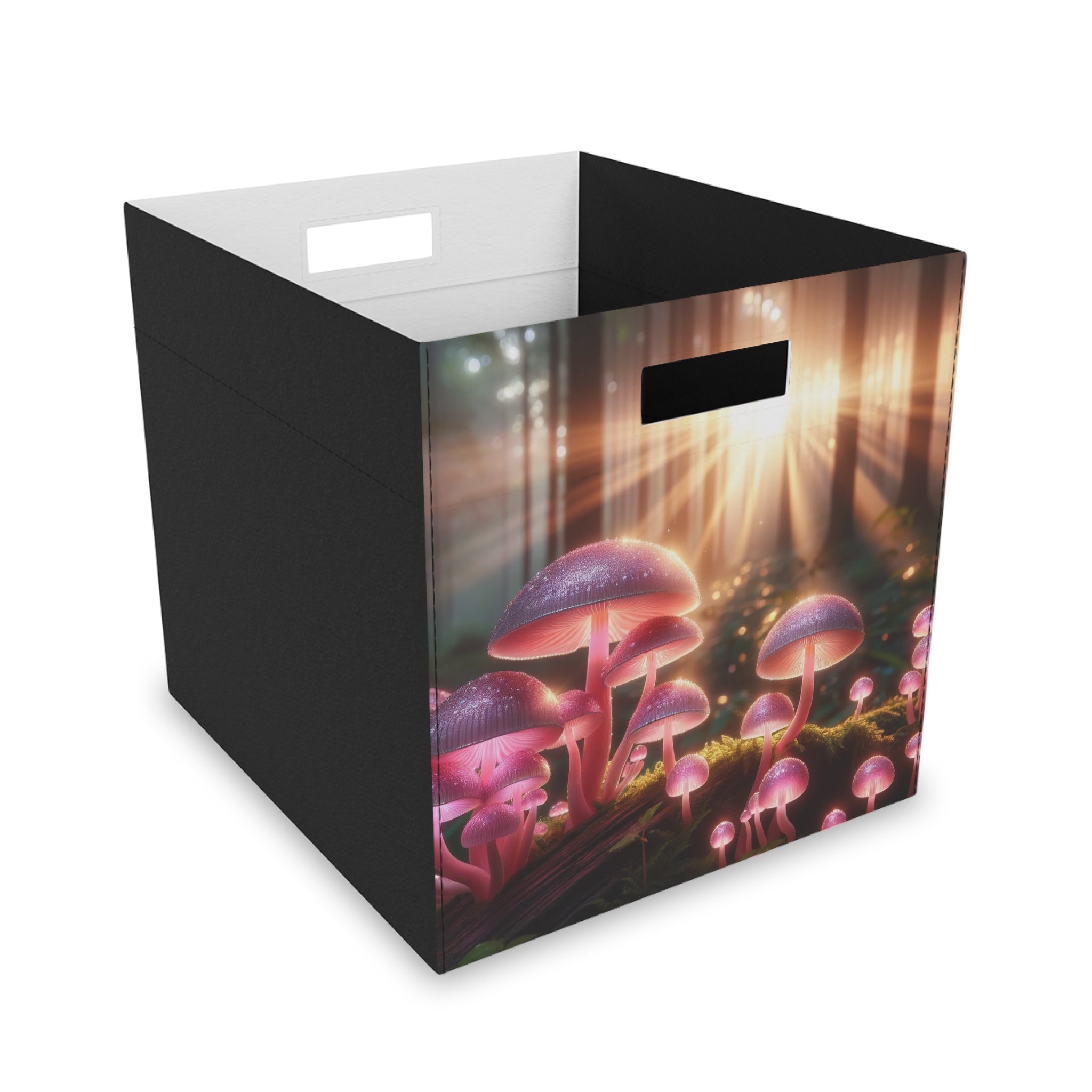 Pink Mushrooms - Storage Box