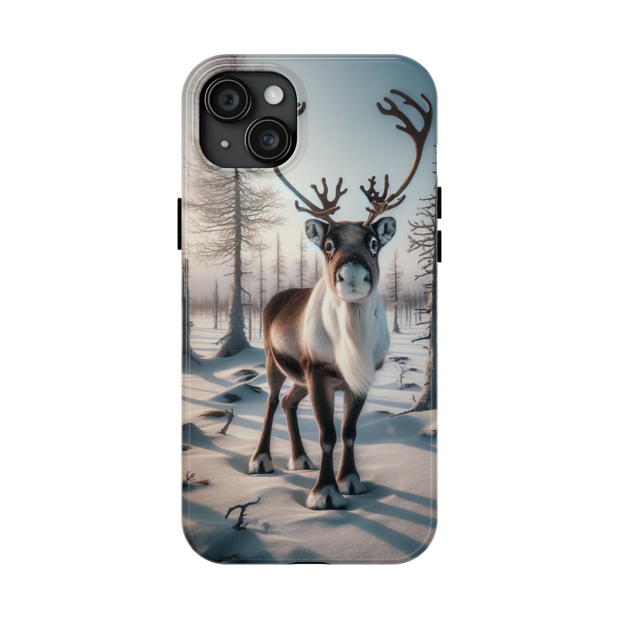 Curious reindeer - Tough Phone Case