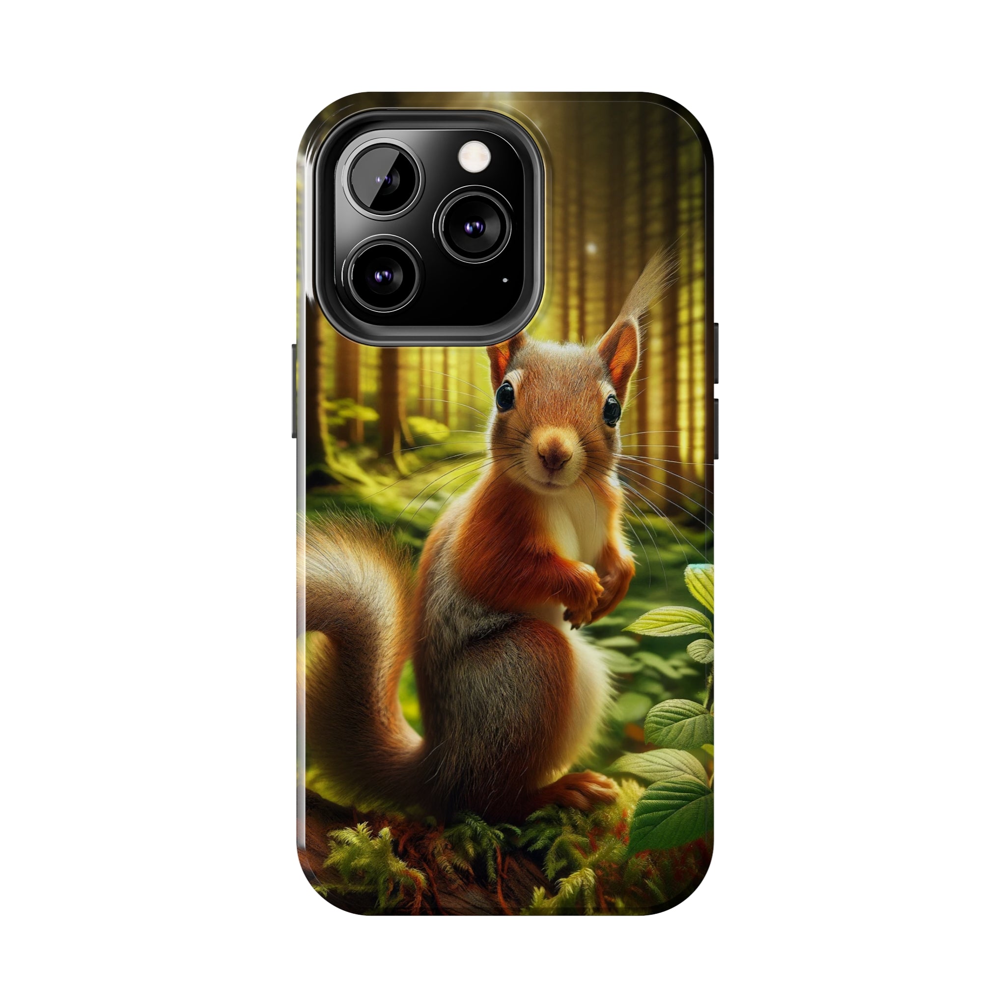 Curious squirrel - Tough Phone Case