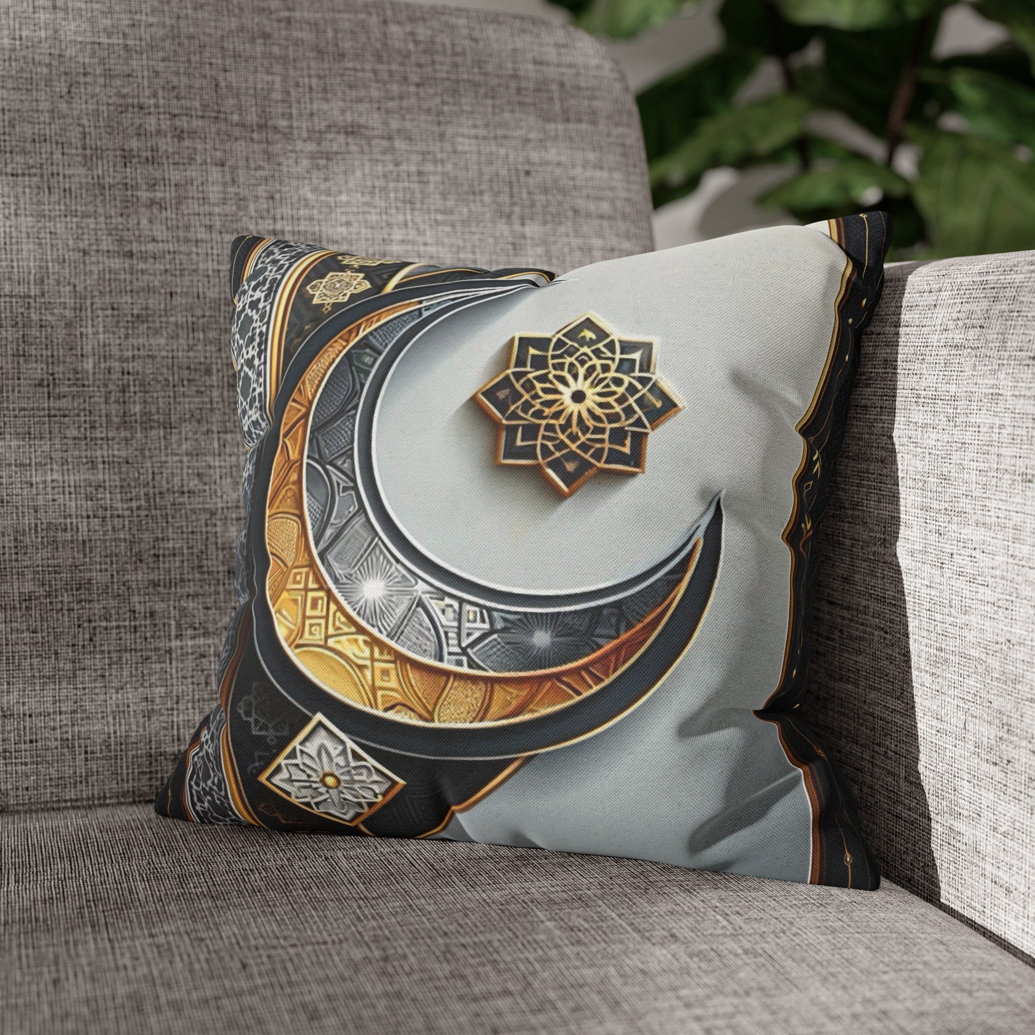 Islamic Art 8 - Polyester Square Pillowcase