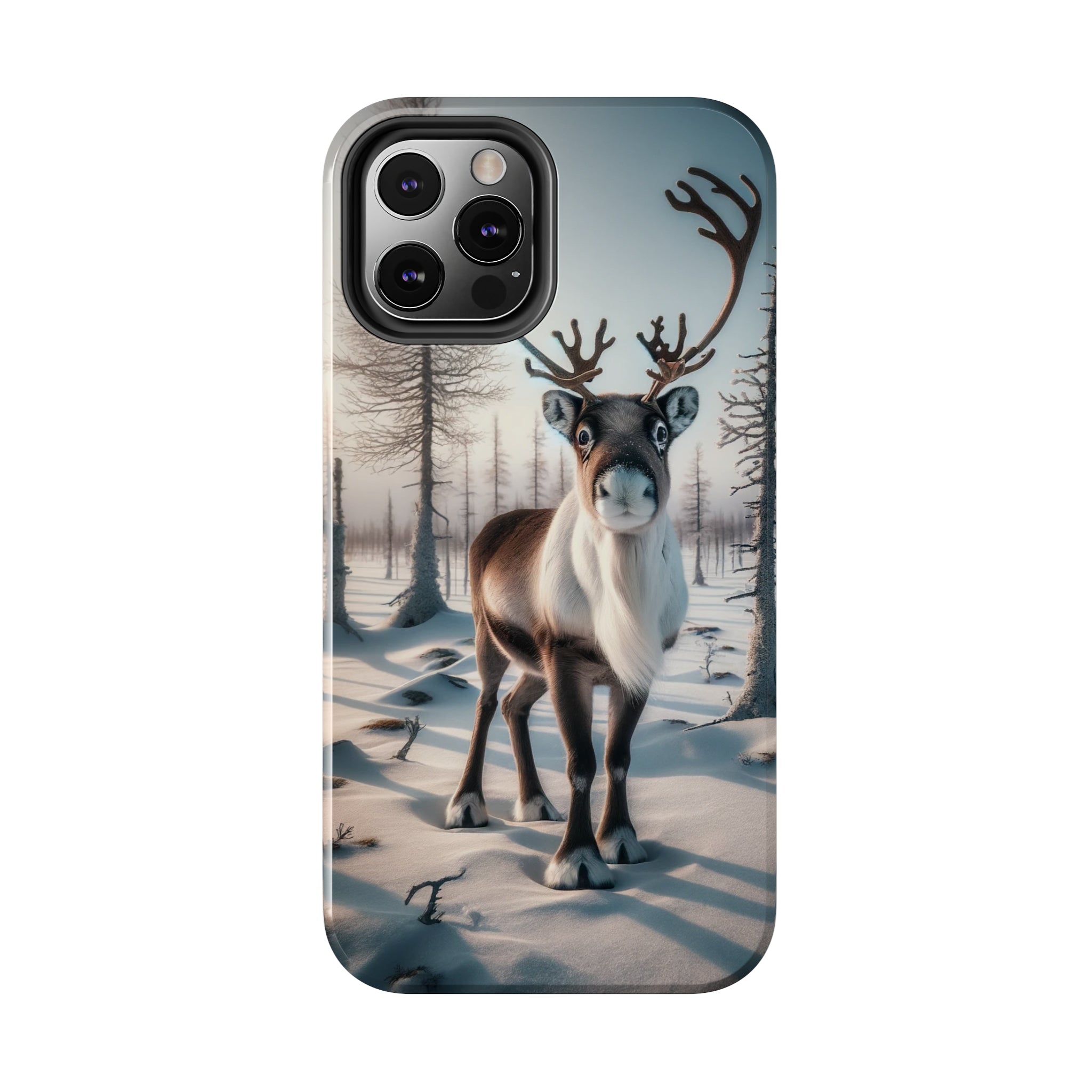 Curious reindeer - Tough Phone Case