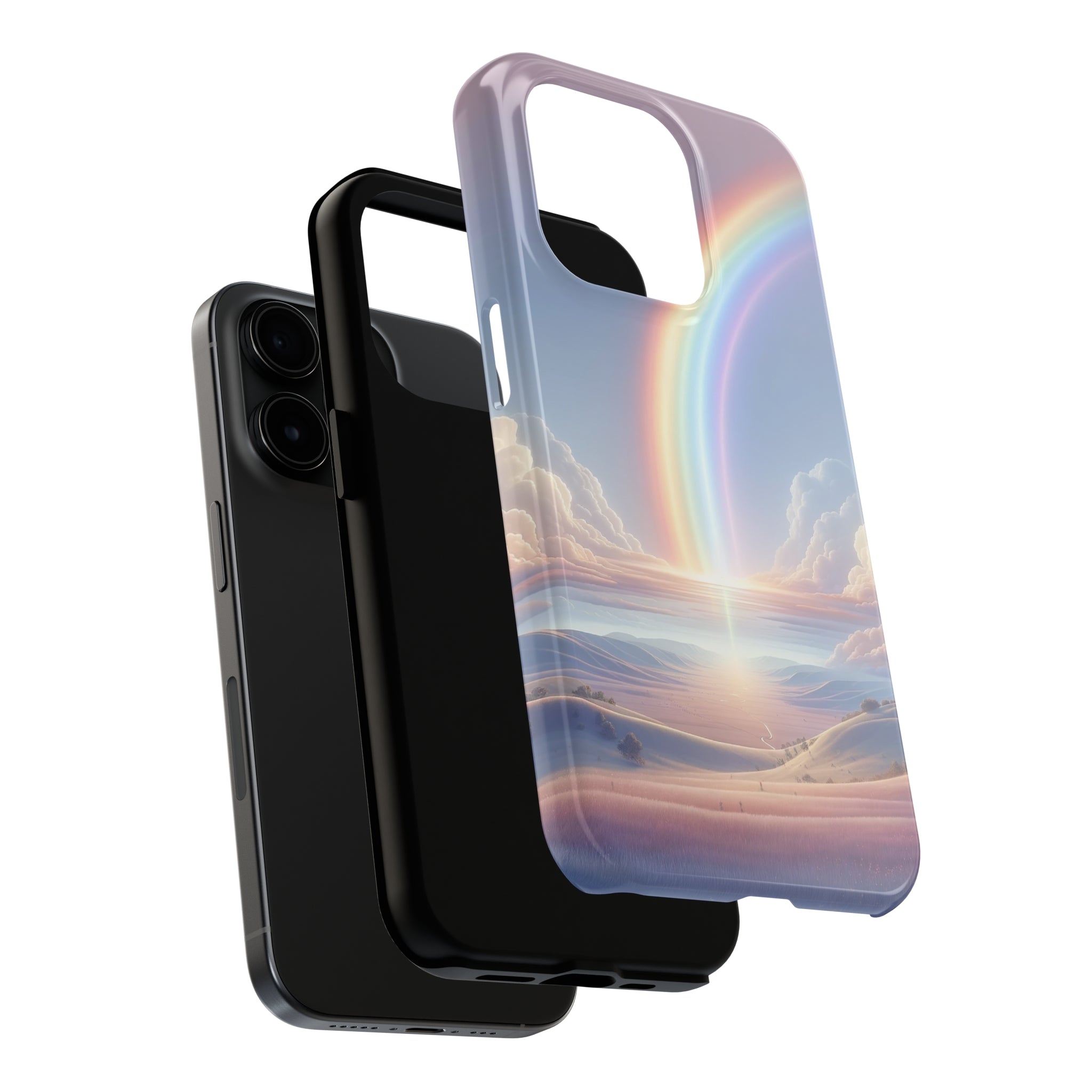 Half rainbow - Tough Phone Case