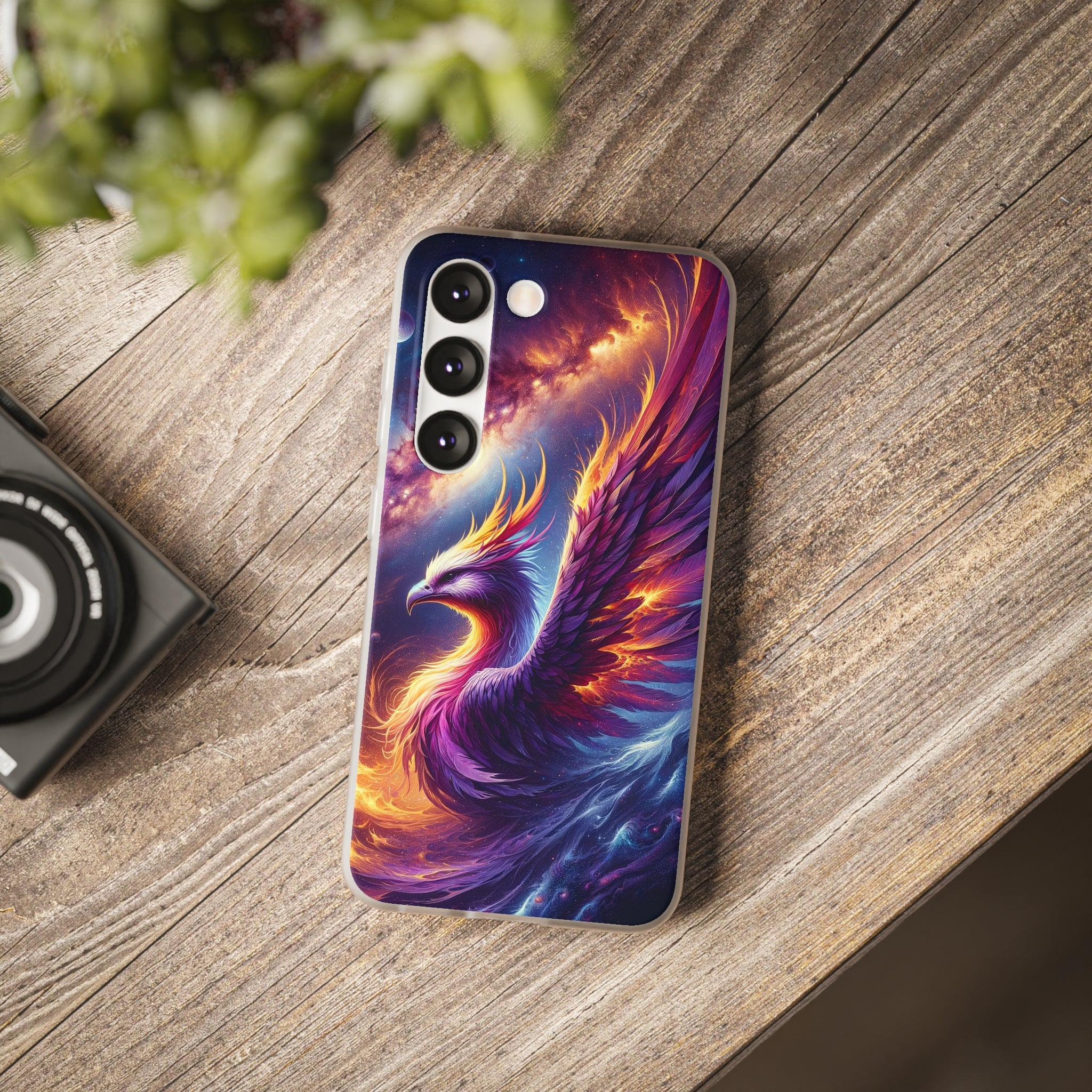 Purple Phoenix - Flexi Case (Samsung only)