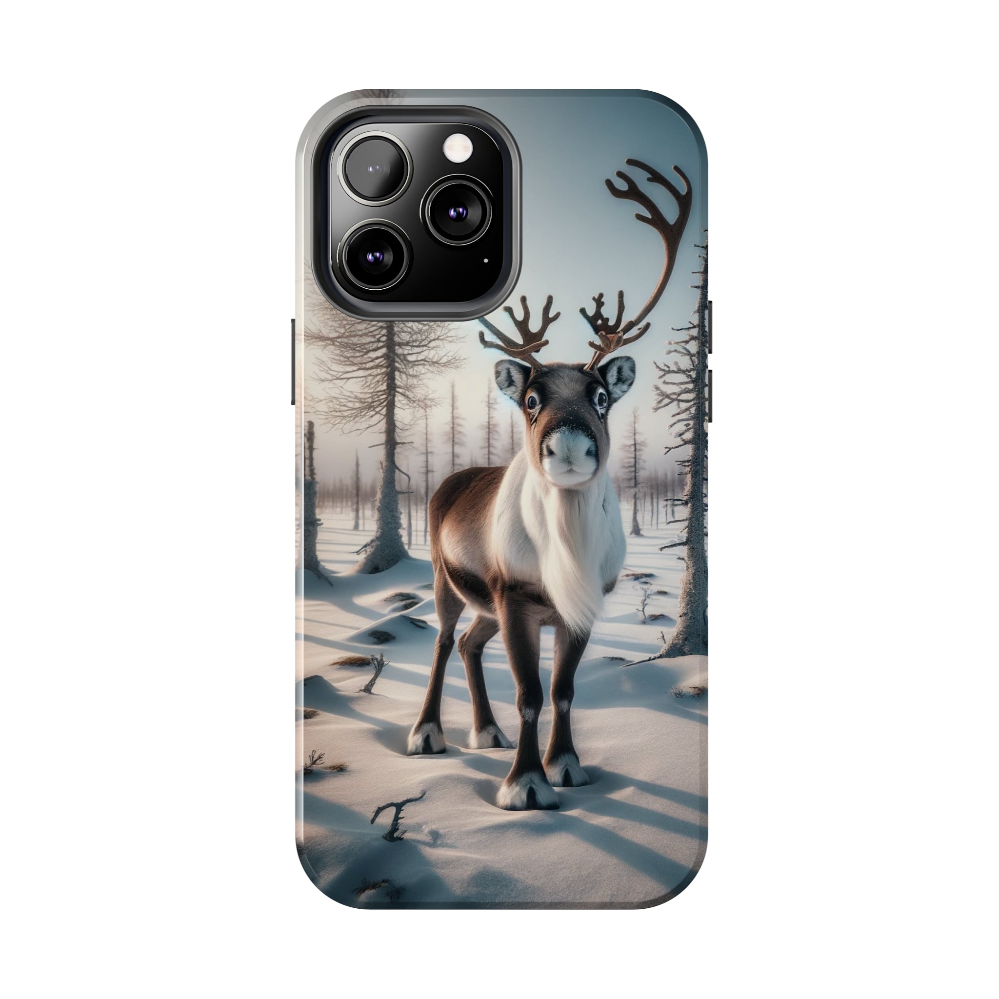 Curious reindeer - Tough Phone Case