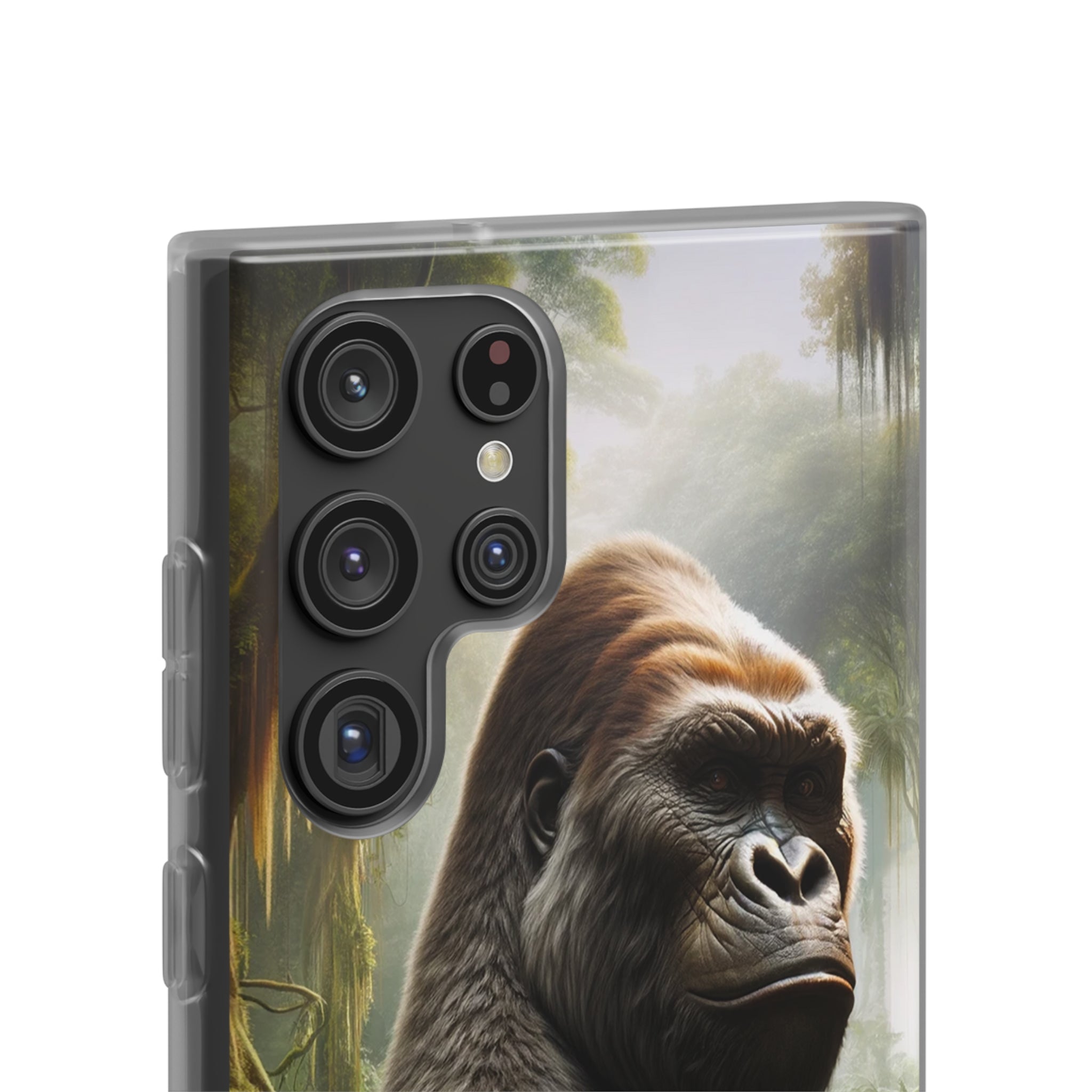 Curious Gorilla - Flexi Case (for Samsung only)