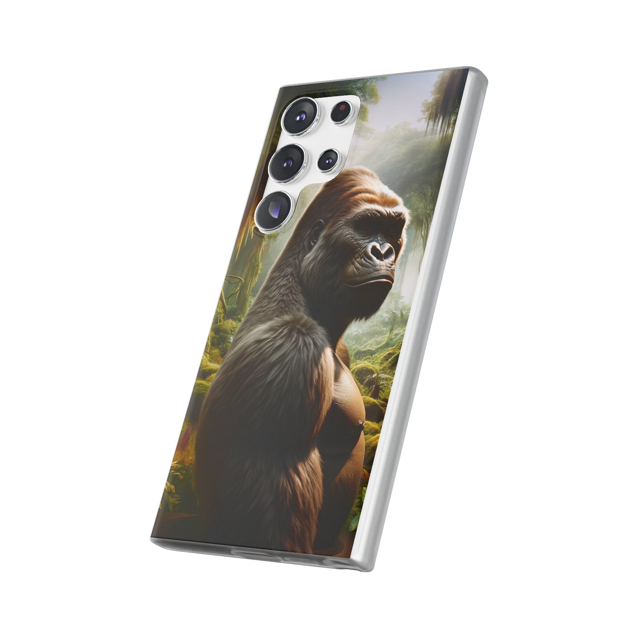 Curious Gorilla - Flexi Case (for Samsung only)