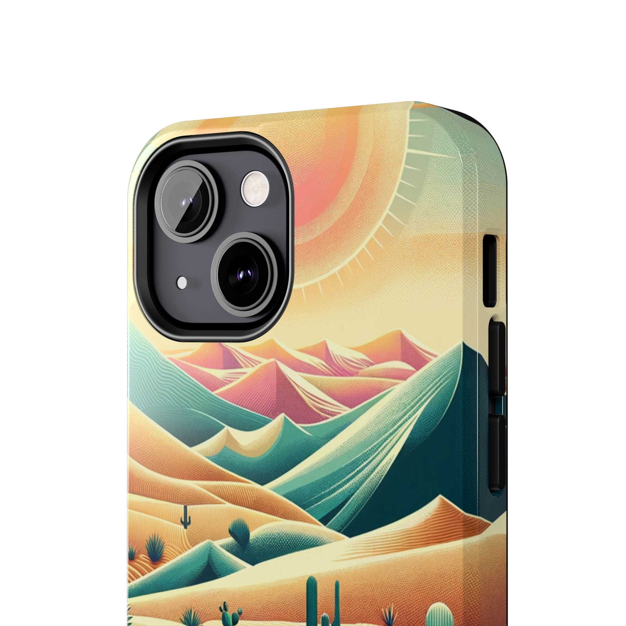 Iguana in the desert - Tough Phone Case