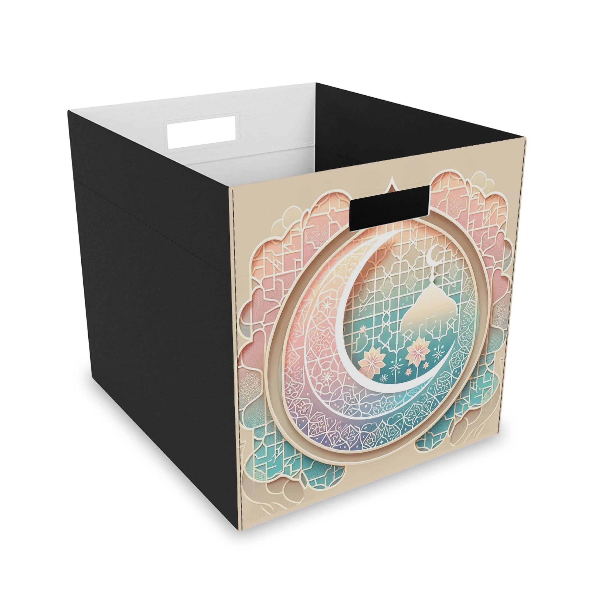 Islamic Art: Lila-coloured moon - Storage Box