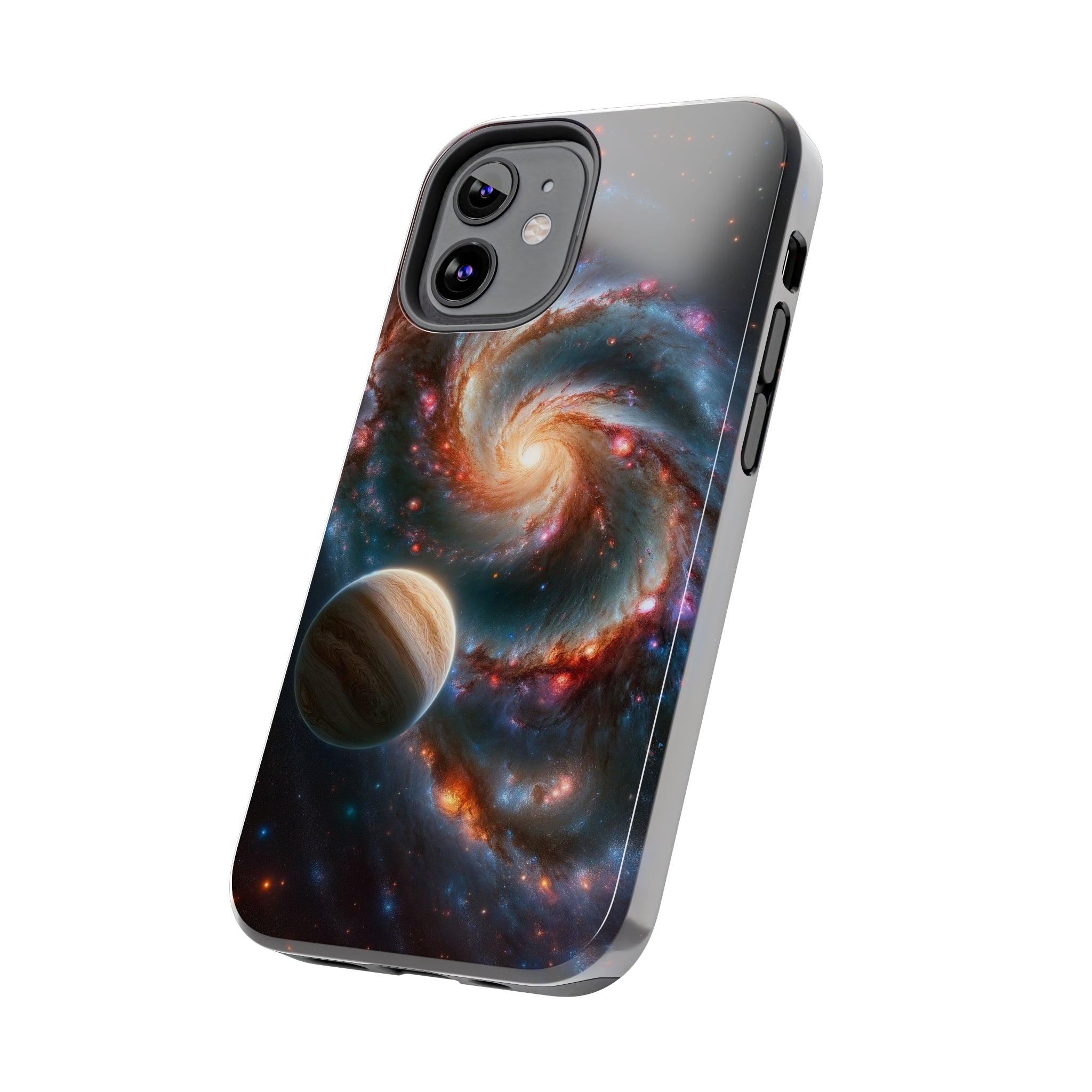 Yellow planet and wormhole - Tough Phone Case