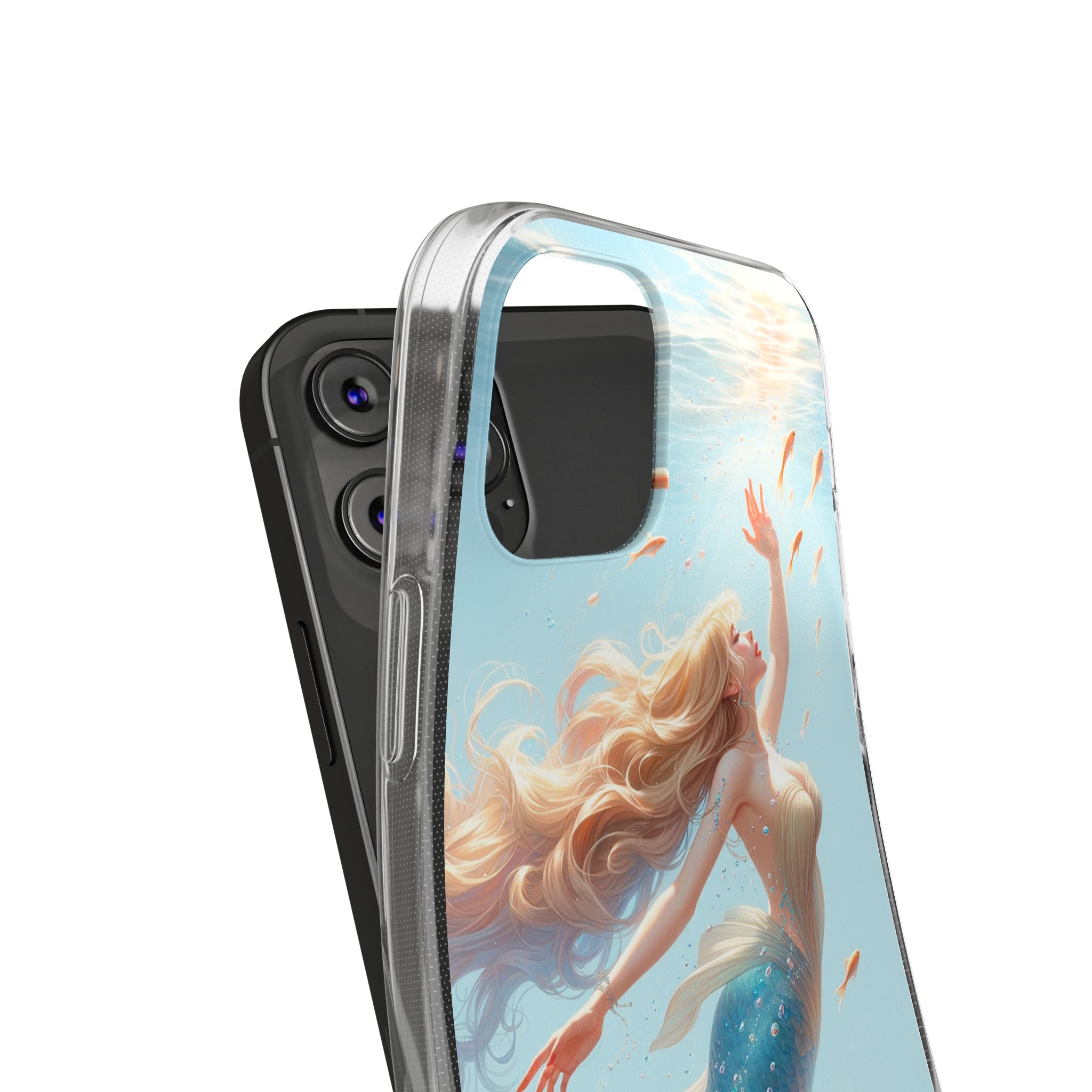 Blond Mermaid - Soft Phone Case