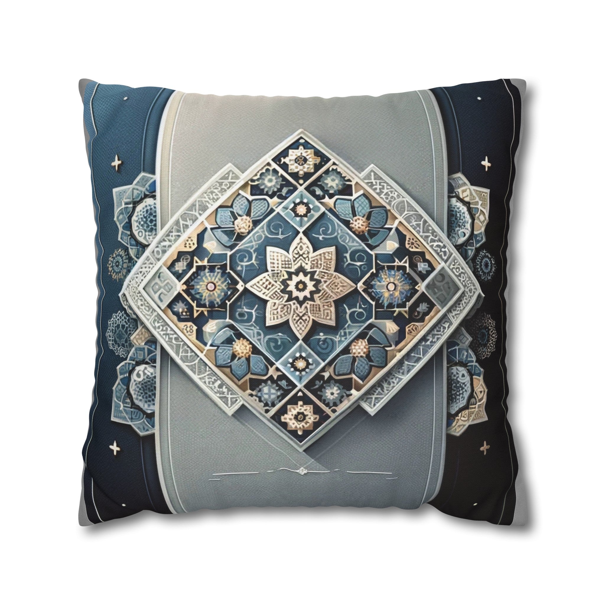 Islamic Art 7 - Polyester Square Pillowcase